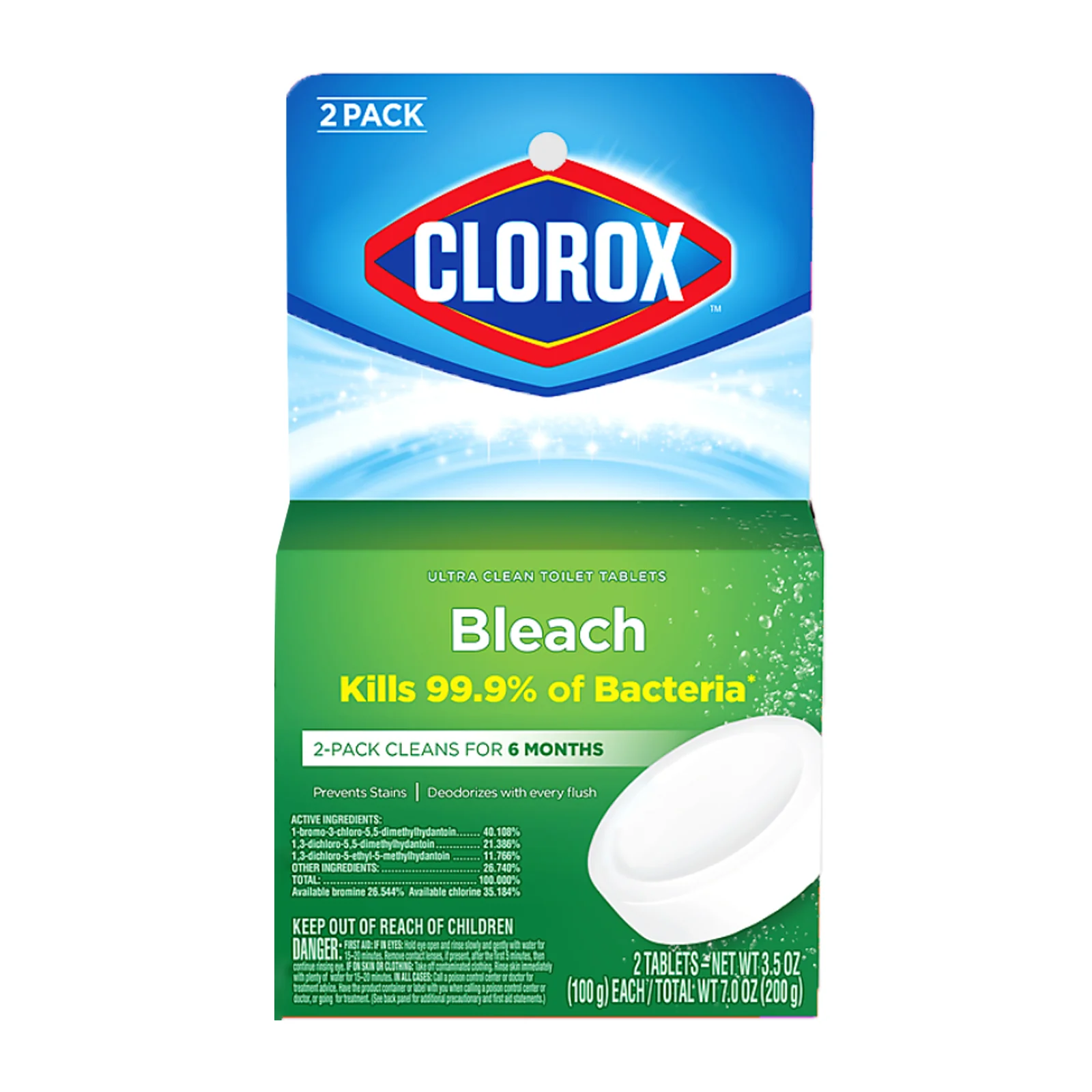 Clorox Toilet Bowl Automatic Cleaner 100g x 2 - Image 2