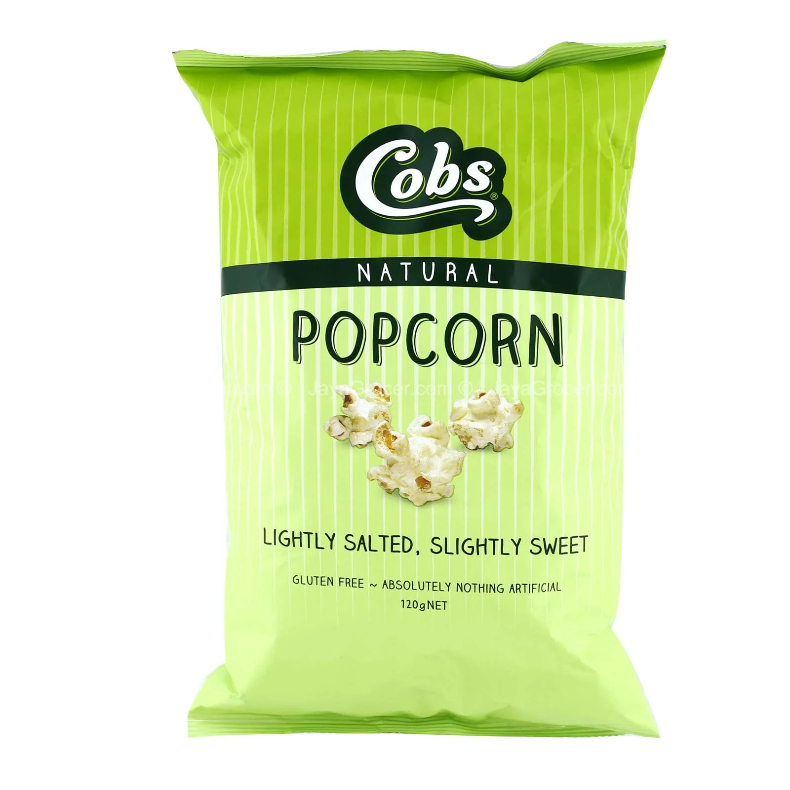 Cobs Natural Popcorn Lightly Salted, Slight Sweet 120g - Image 2