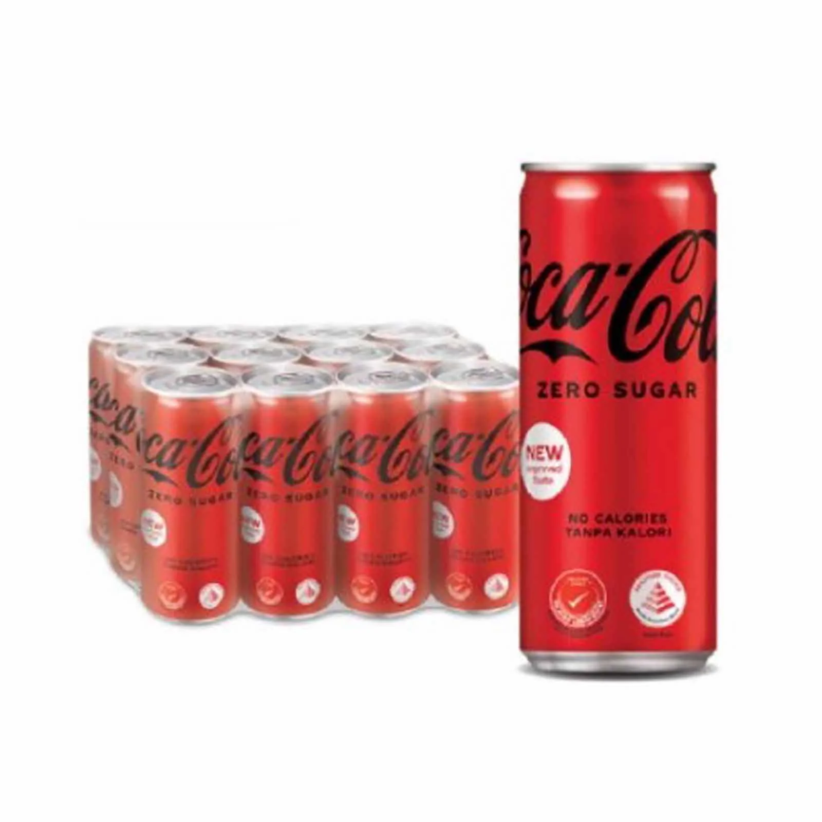 Coca-Cola Tanpa Kalori Carbonated Drink 320ml - Image 2
