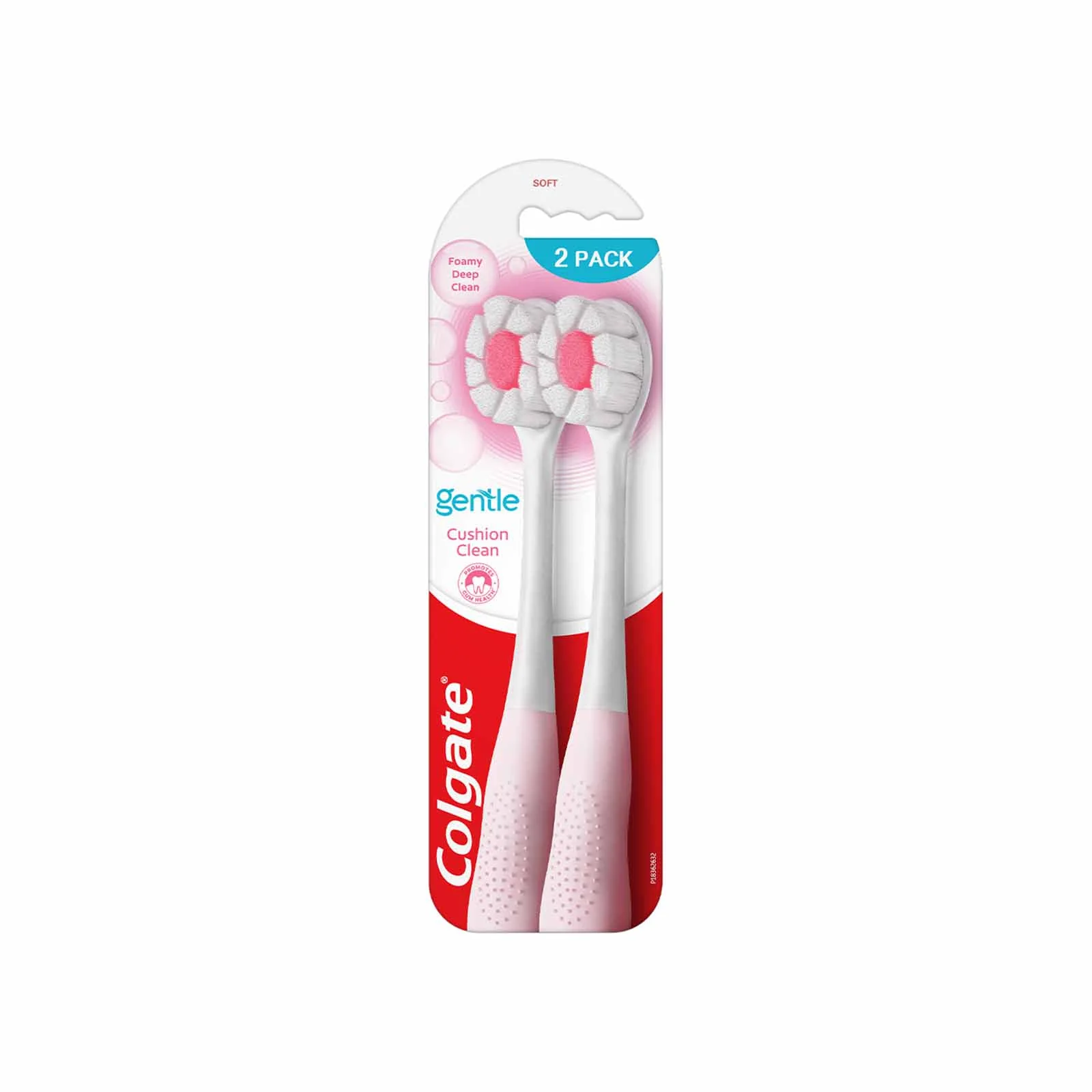 Colgate Cushion Clean UCHS Toothbrush 2pcs/pack - Image 2
