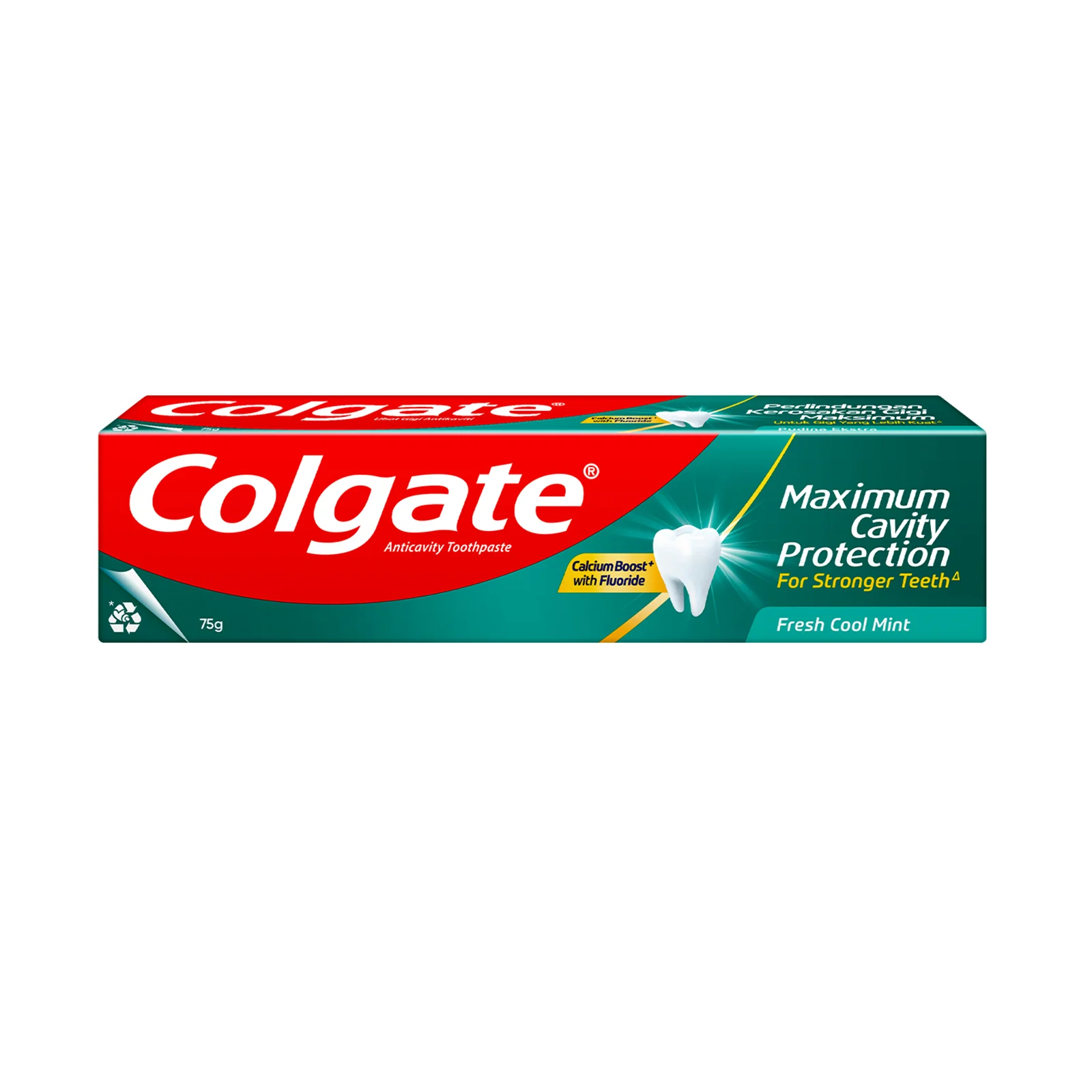 Colgate Maximum Cavity Protection Fresh Cool Mint Toothpaste 75g - Image 2