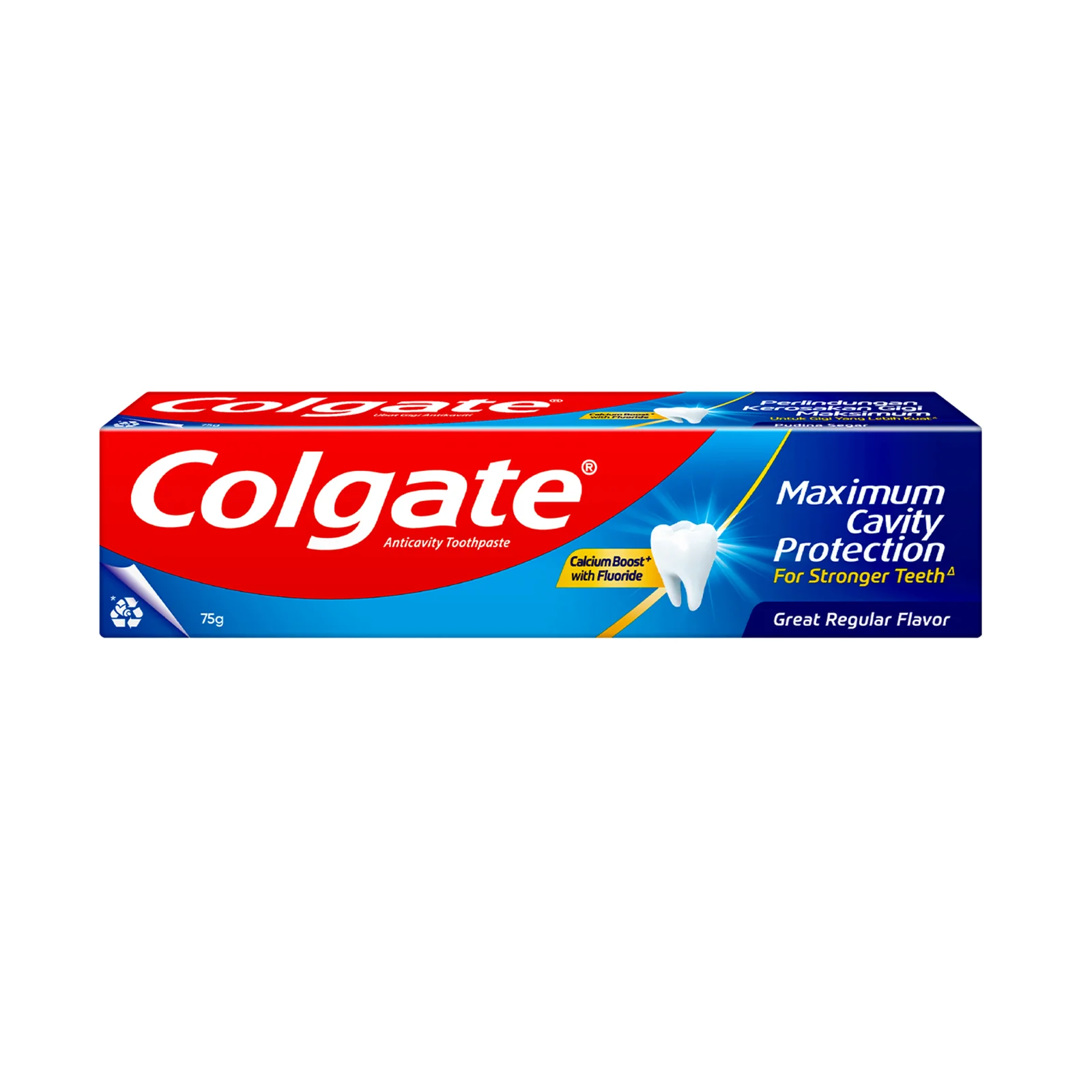 Colgate Maximum Cavity Protection Great Regular Favour Toothpaste 75g - Image 3