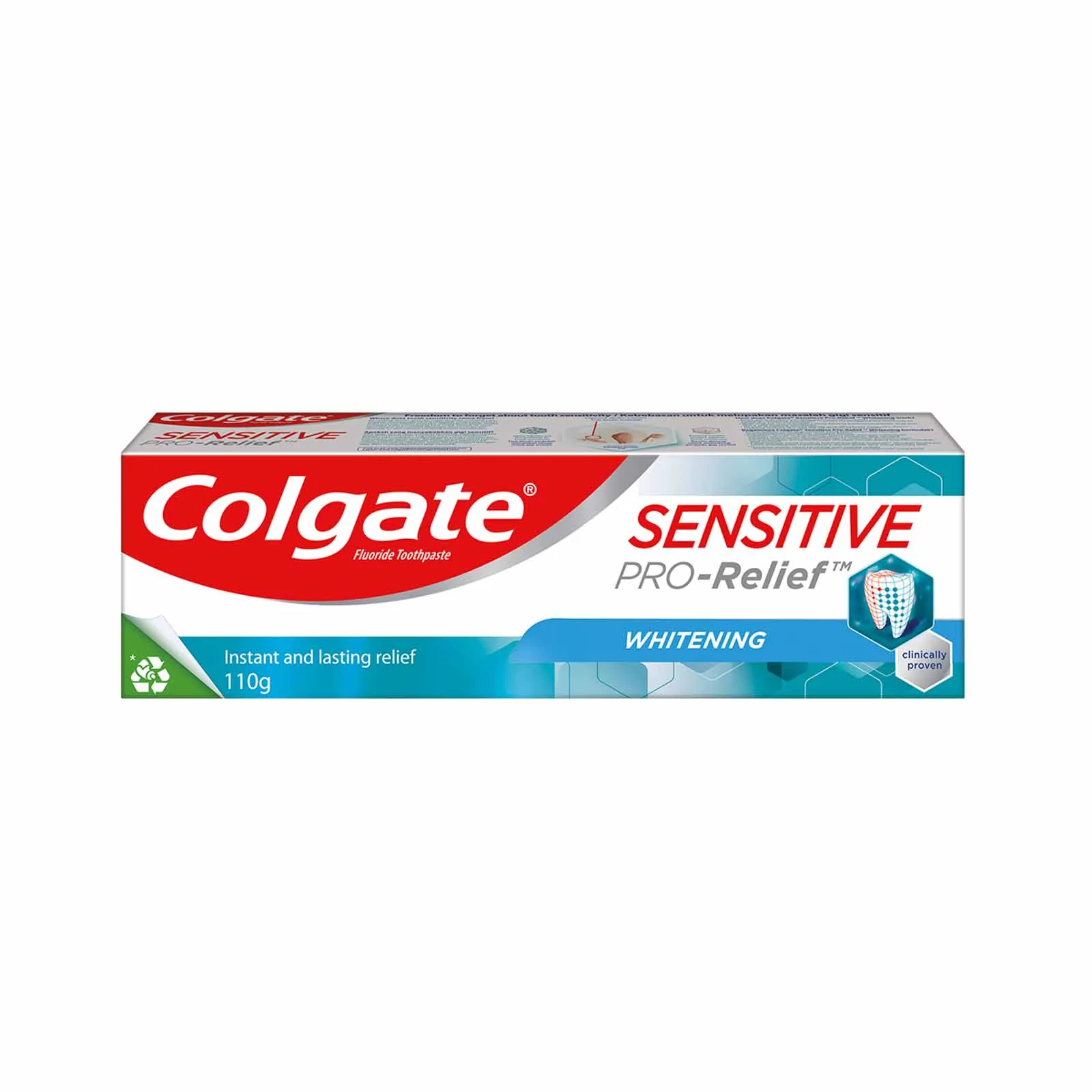 Colgate Sensitive Pro Relief Whitening Toothpaste 110g - Image 2