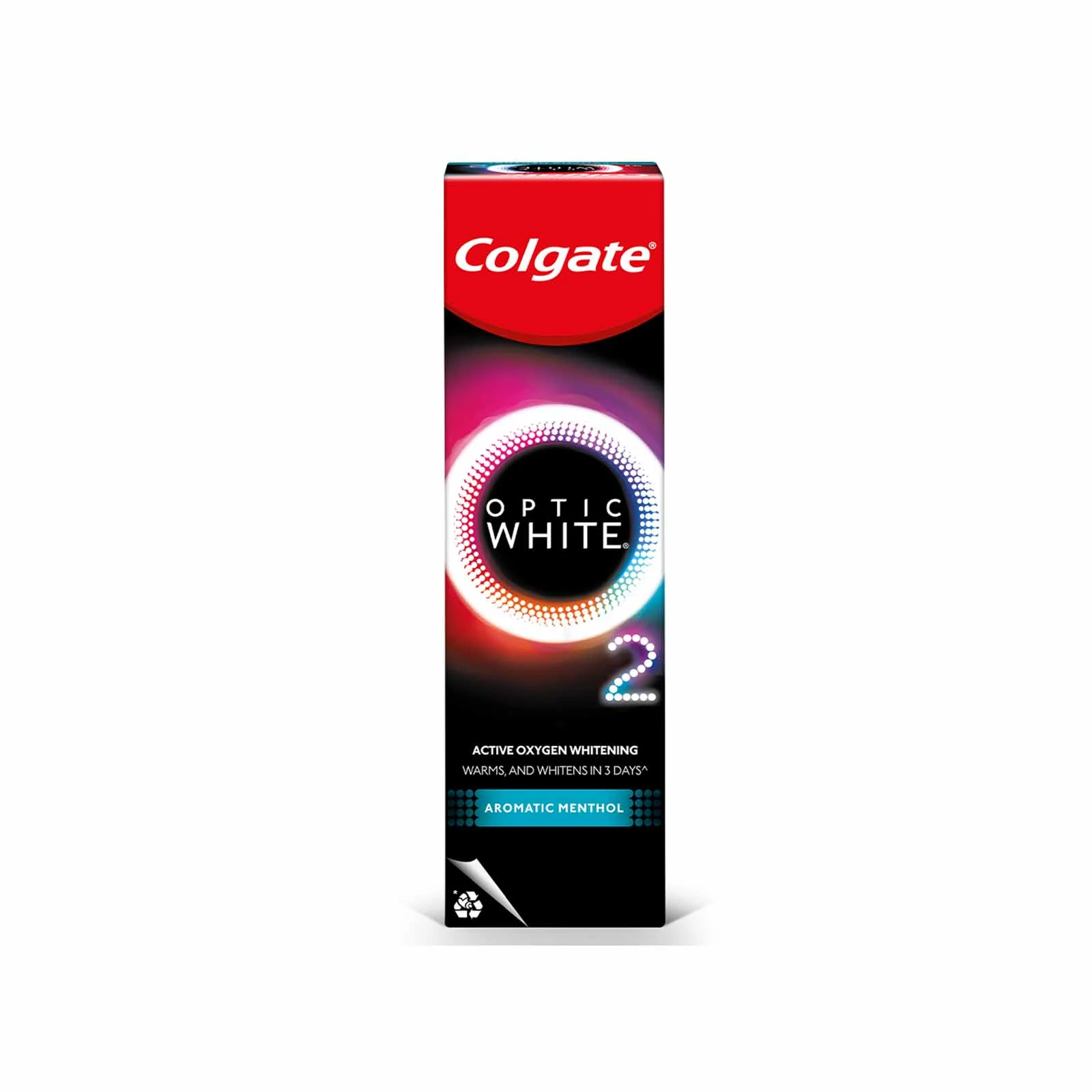 Colgate Optic White O2 Aromatic Menthol Toothpaste 1pack - Image 2