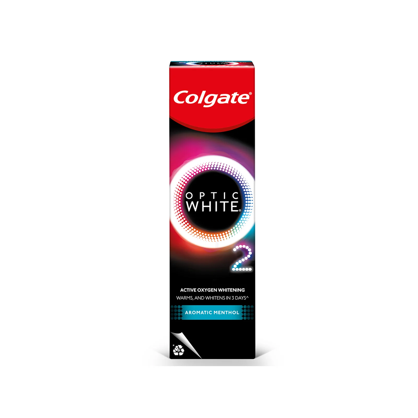 Colgate Optic White O2 Aromatic Menthol Toothpaste 1pack - Image 4