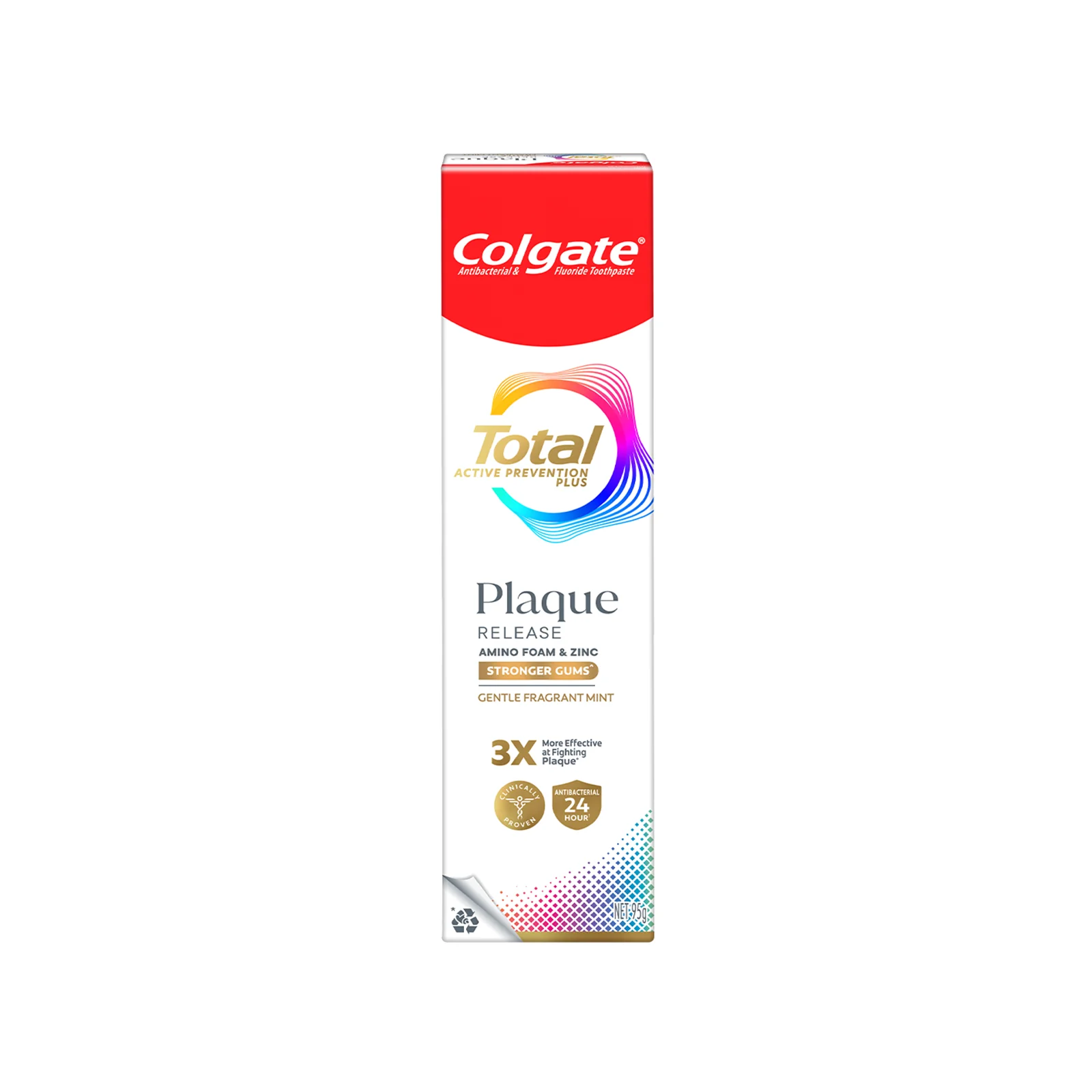 Colgate Total Plaque Release Gentle Fragrant Mint 95g - Image 3