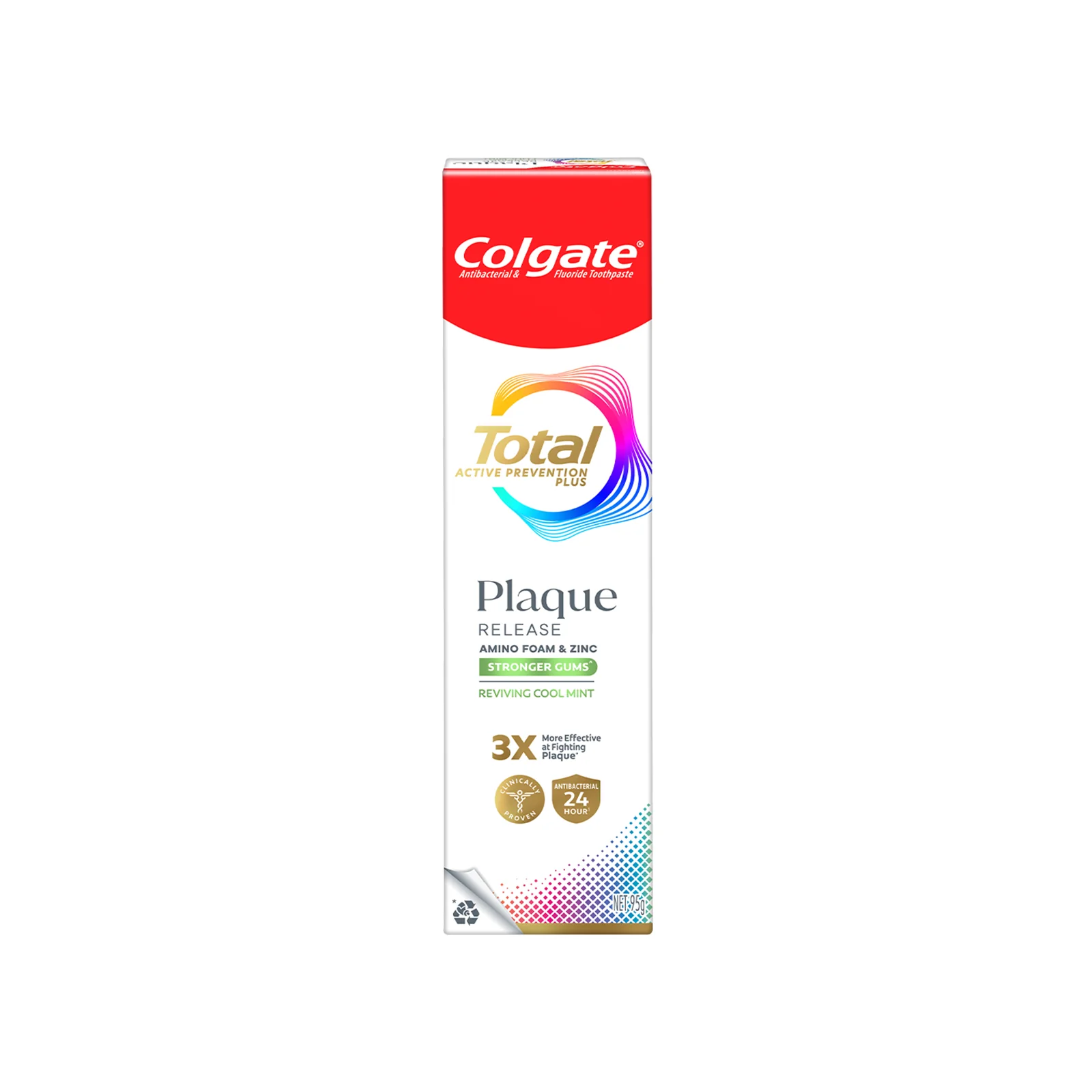 Colgate Total Plaque Release Reviving Cool Mint 95g - Image 3