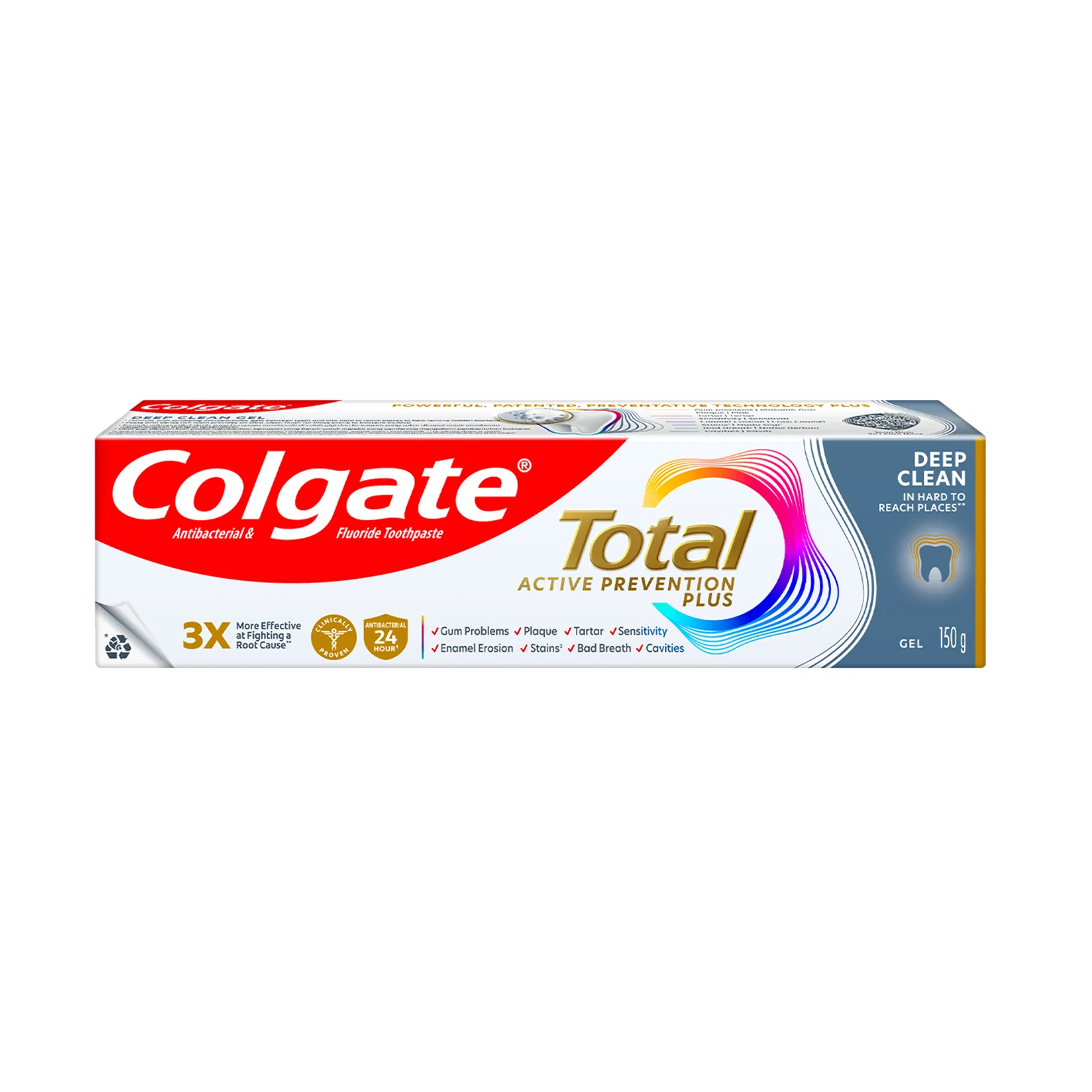 Colgate Total Charcoal Deep Clean Toothpaste 150g - Image 2