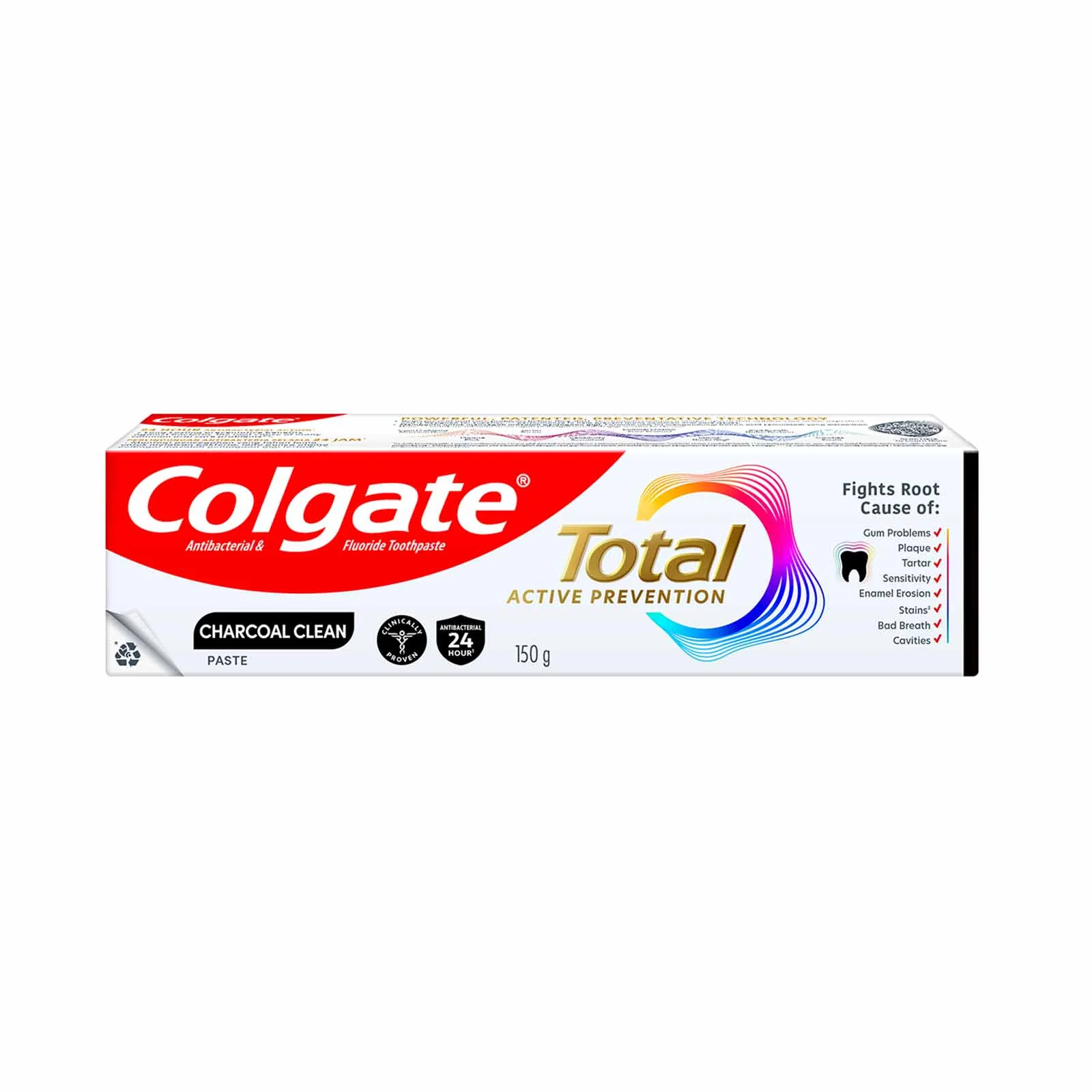 Colgate Total Charcoal Deep Clean Value Pack 150g x 2 - Image 3