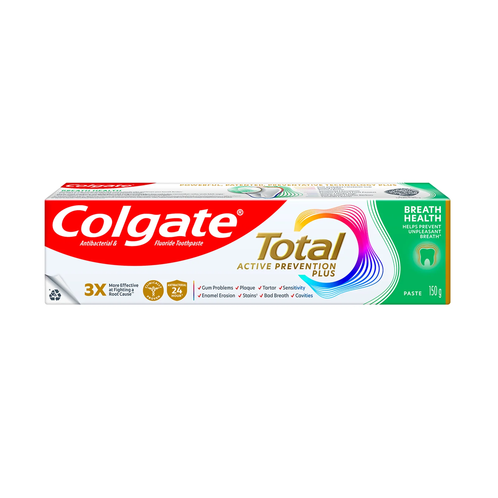 Colgate Total Pro Breath Toothpaste 150g - Image 2
