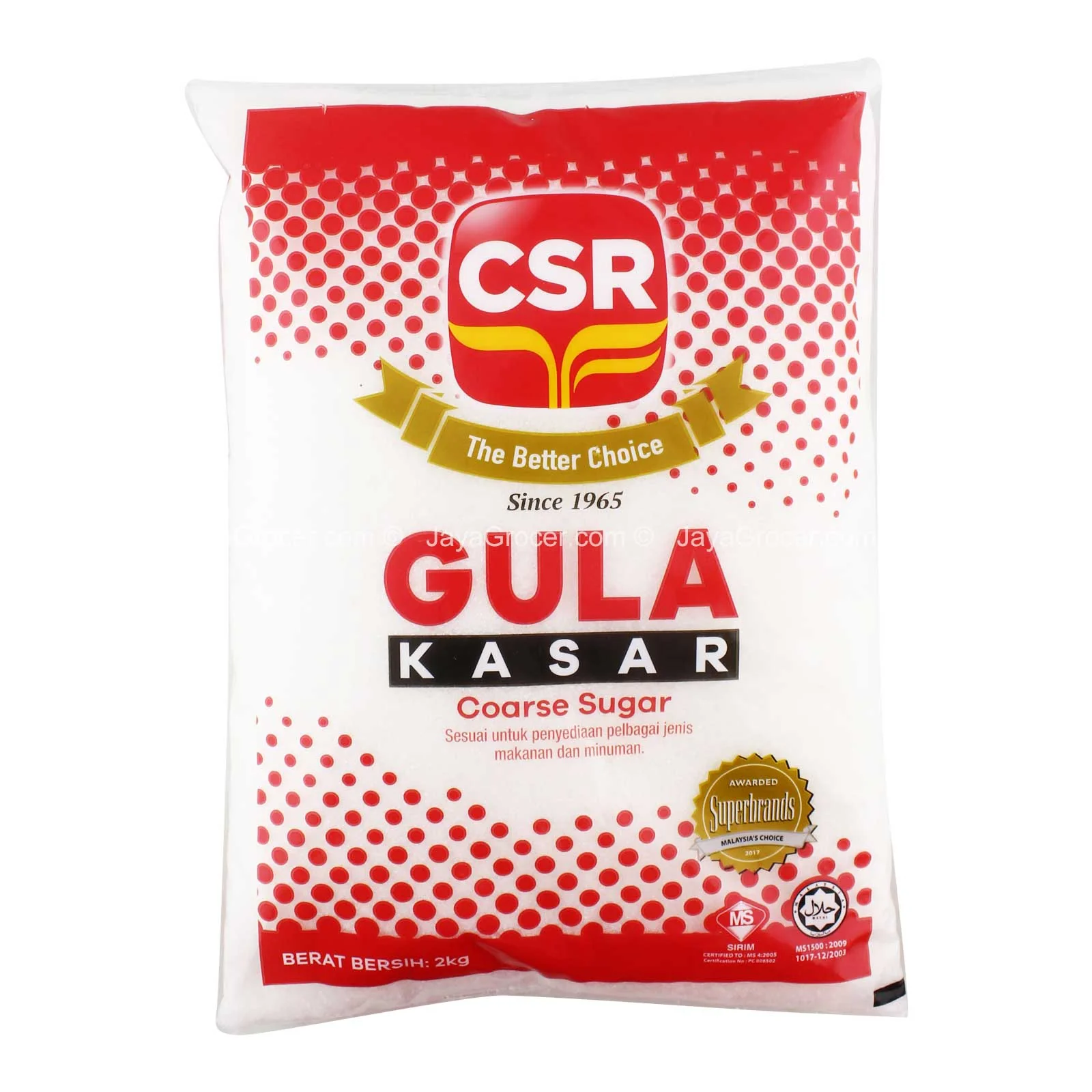 CSR Coarse Grain Sugar 2kg - Image 2