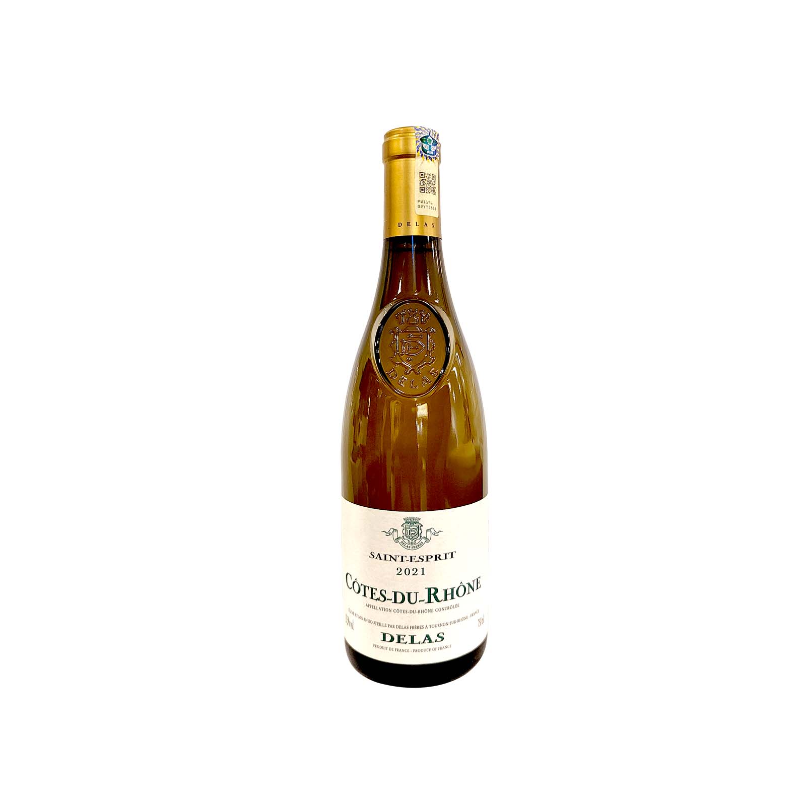 Delas Freres Cotes du Rhone Saint Esprit Blanc 750ml - Image 2