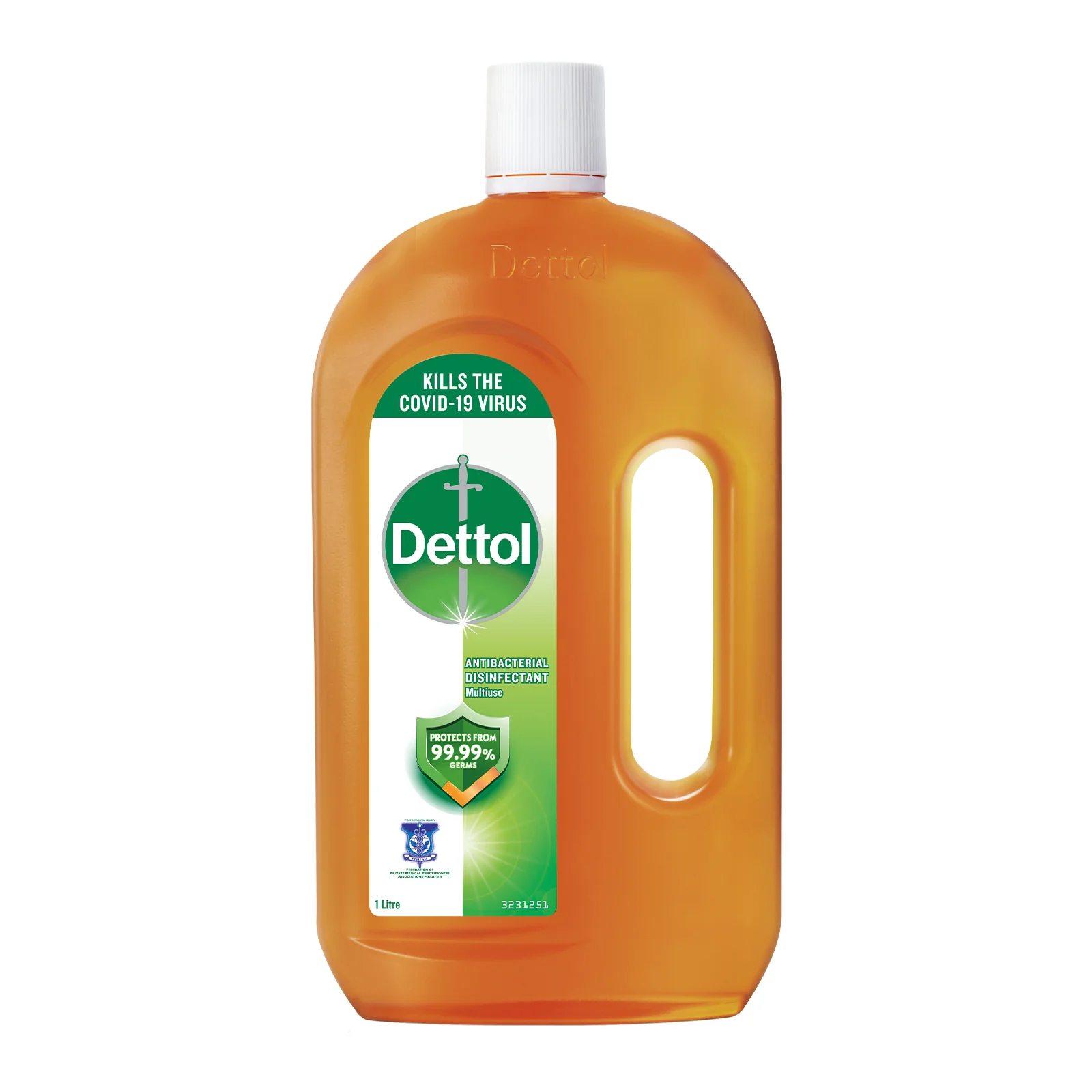 Dettol Antibacterial Disinfectant Liquid 1L - Image 2