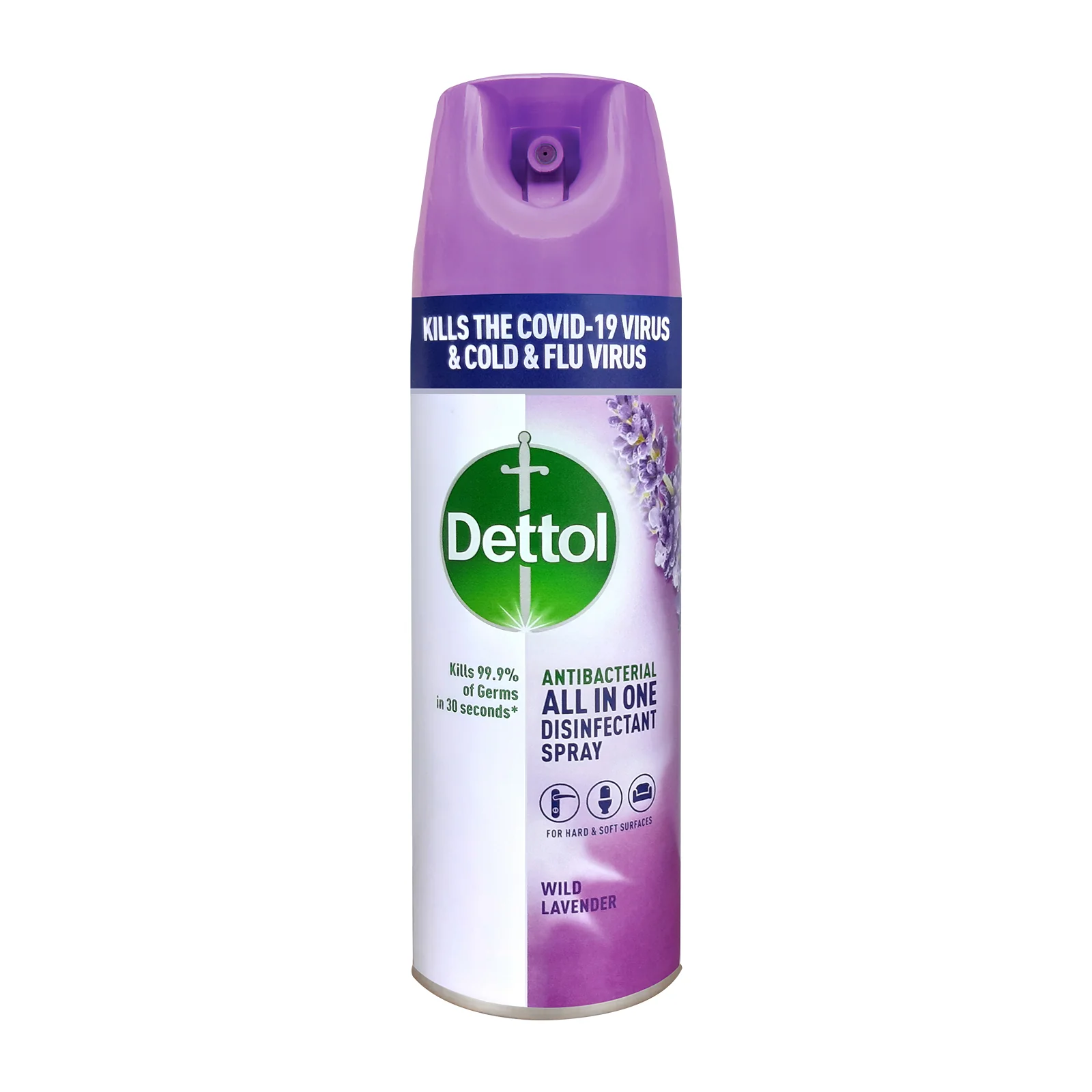Dettol Disinfectant Spray Lavender 450ml - Image 2