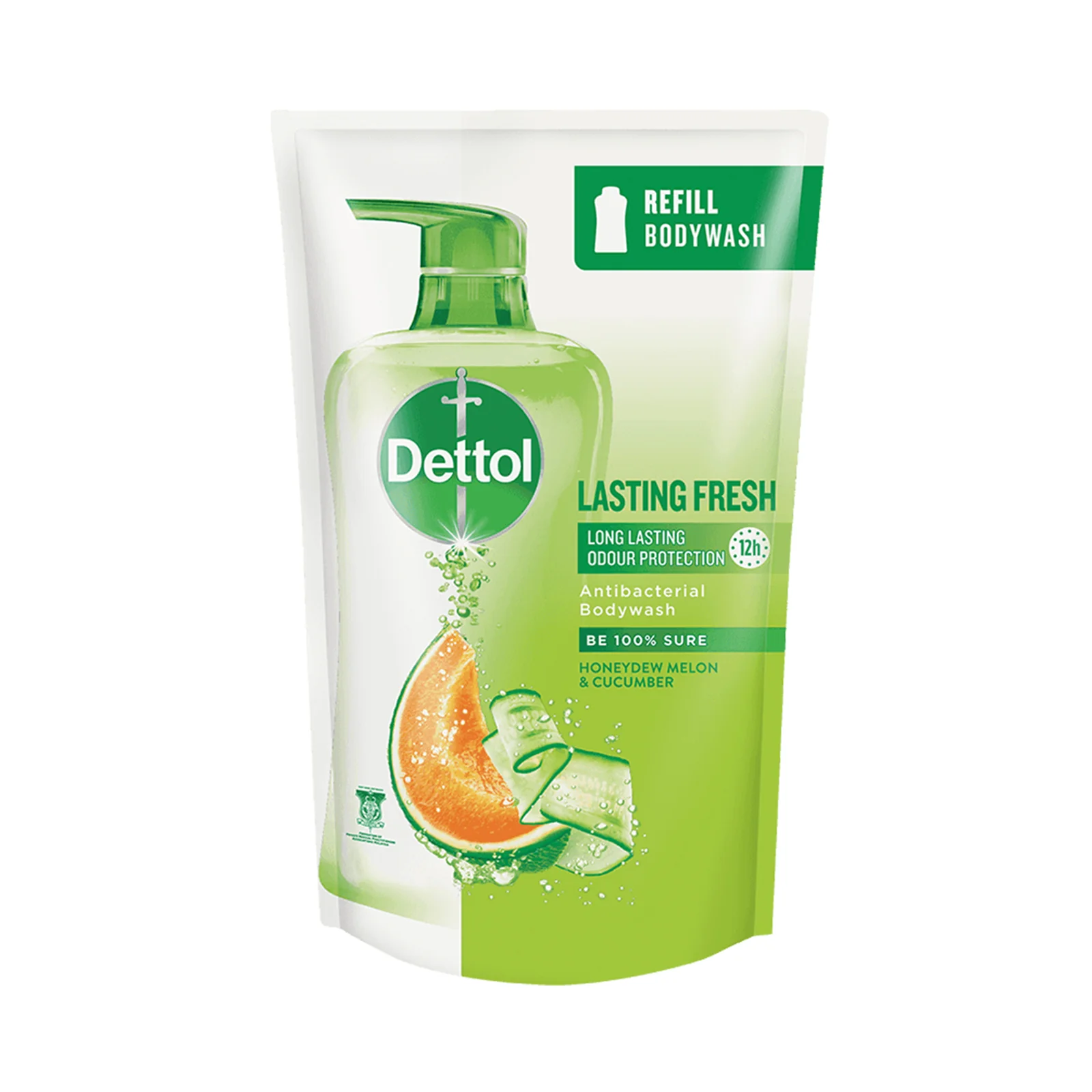 Dettol Shower Gel Pouch Fresh Refill 800ml - Image 2