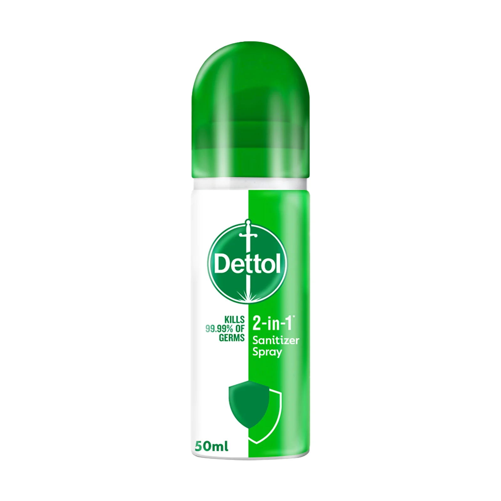 Dettol Hand Sanitiser Spray 2in1 50ml - Image 2