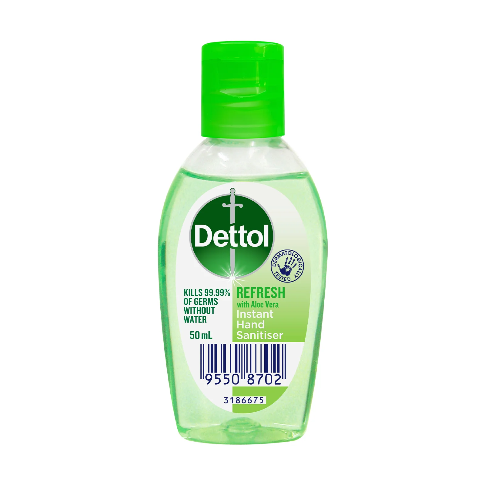 Dettol Hand Sanitiser Refresh 50ml - Image 2