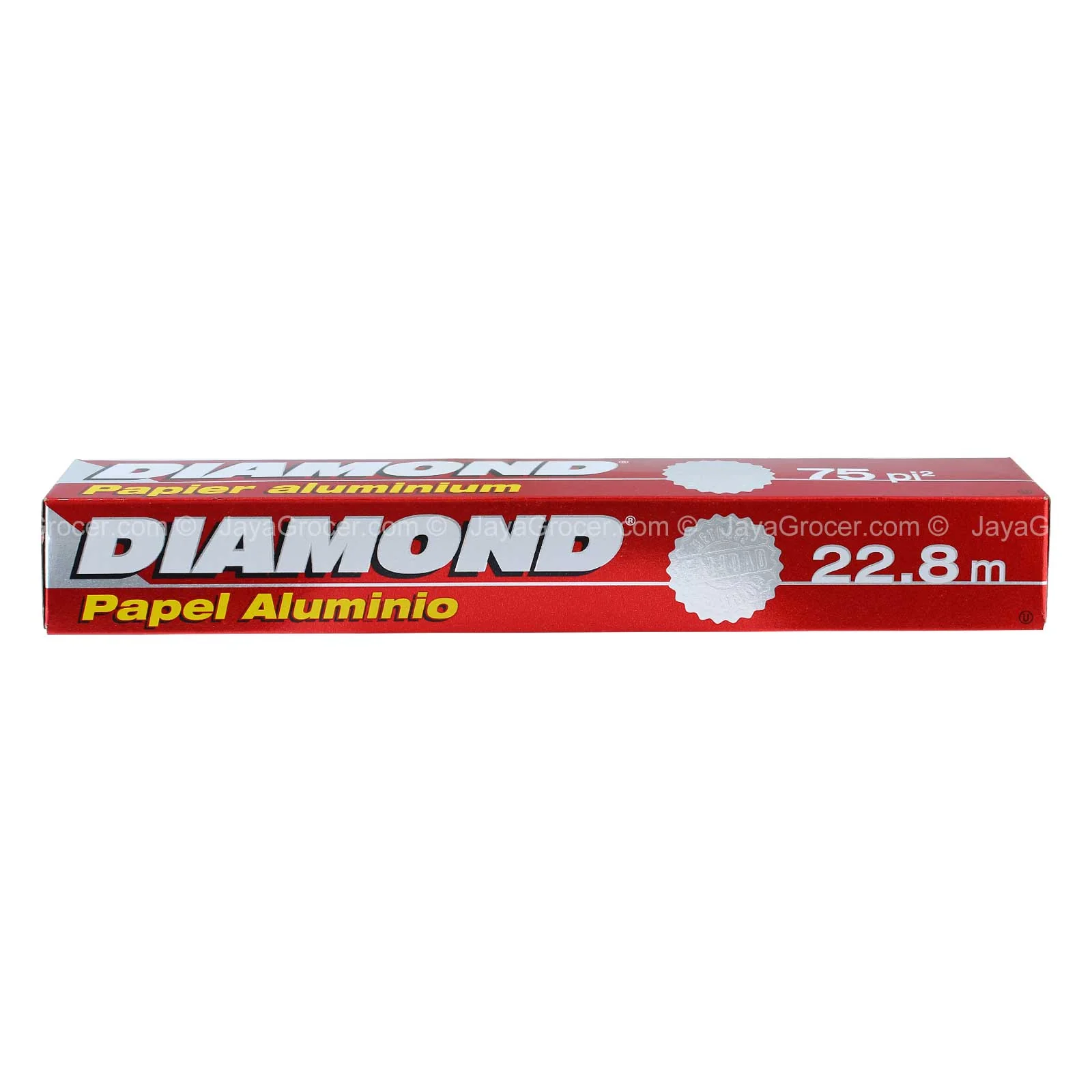 Diamond Aluminium Foil 75feet 22.8m x 30.4cm 1pack - Image 2