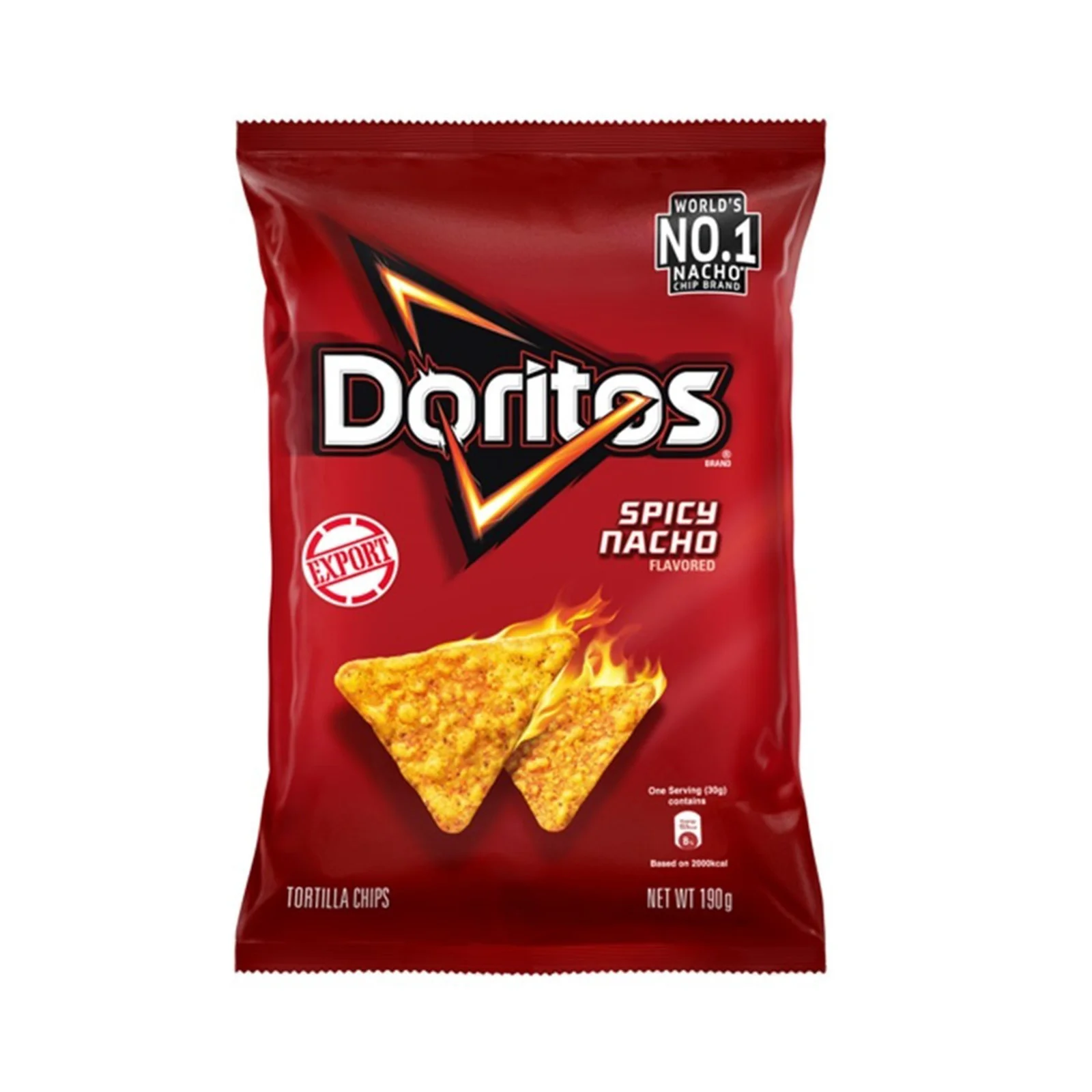 Doritos Spicy Nacho Snack 190g - Image 2