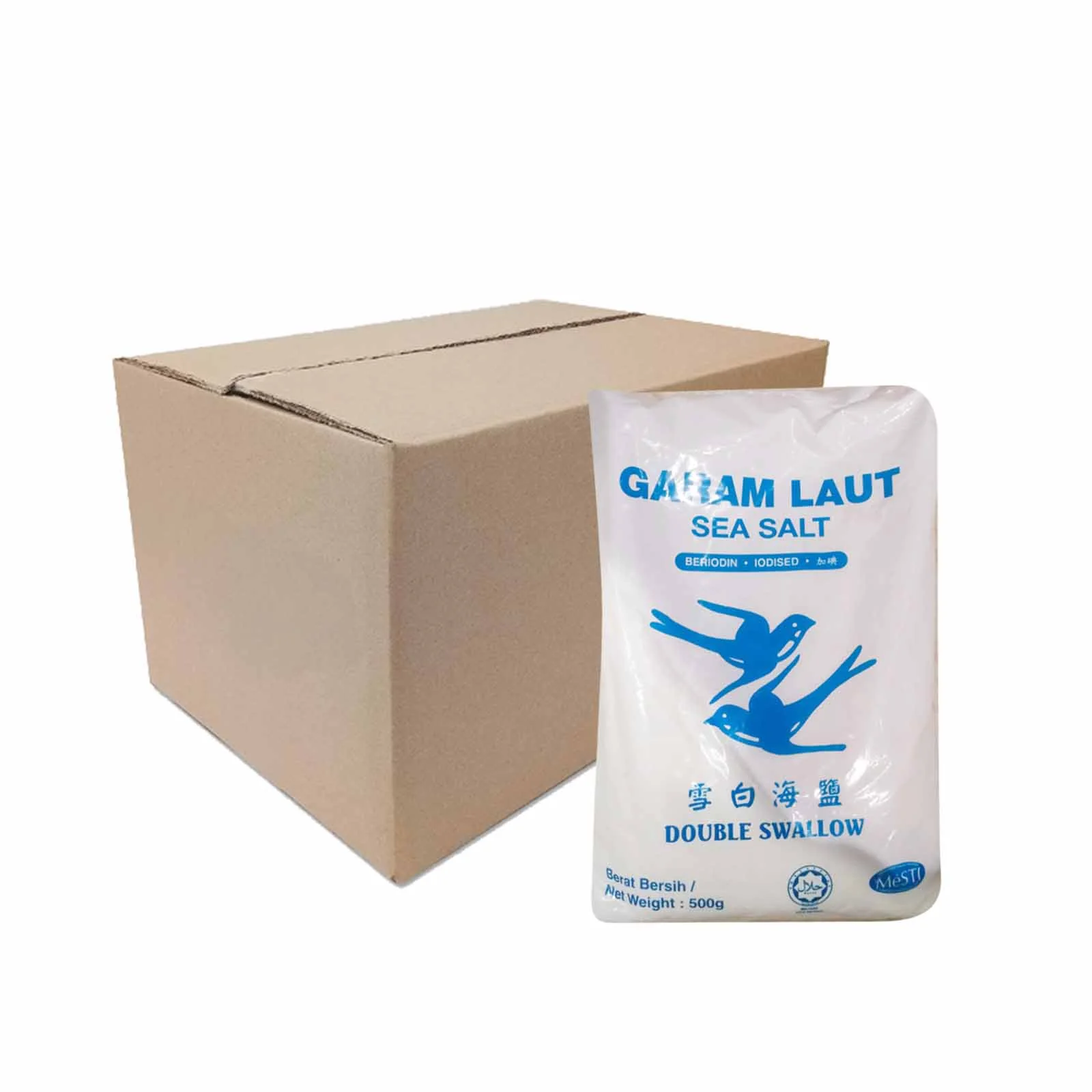 Double Swallow Sea Salt (Garam Laut) 500g - Image 2
