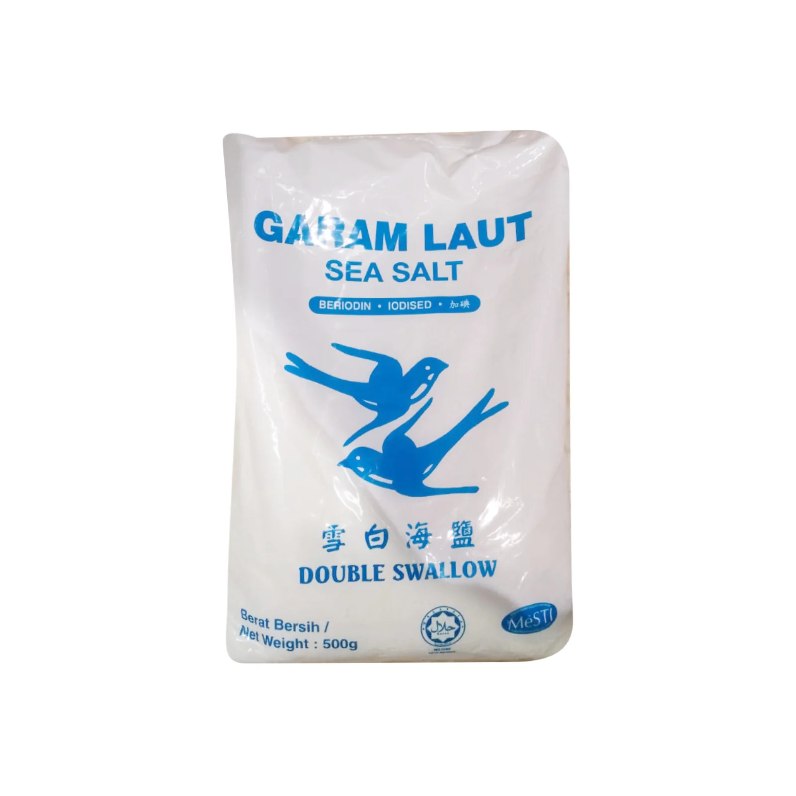 Double Swallow Sea Salt (Garam Laut) 500g - Image 3
