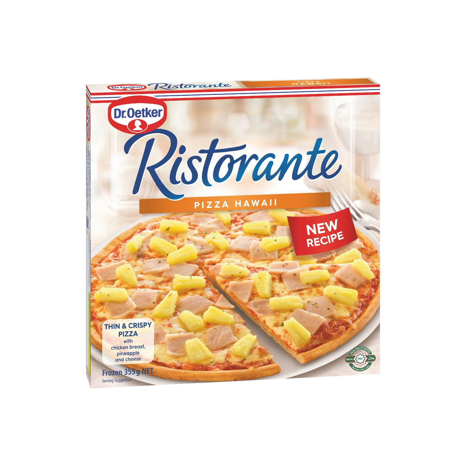 Dr Oetker Chicken Hawaii Pizza 355g - Image 2