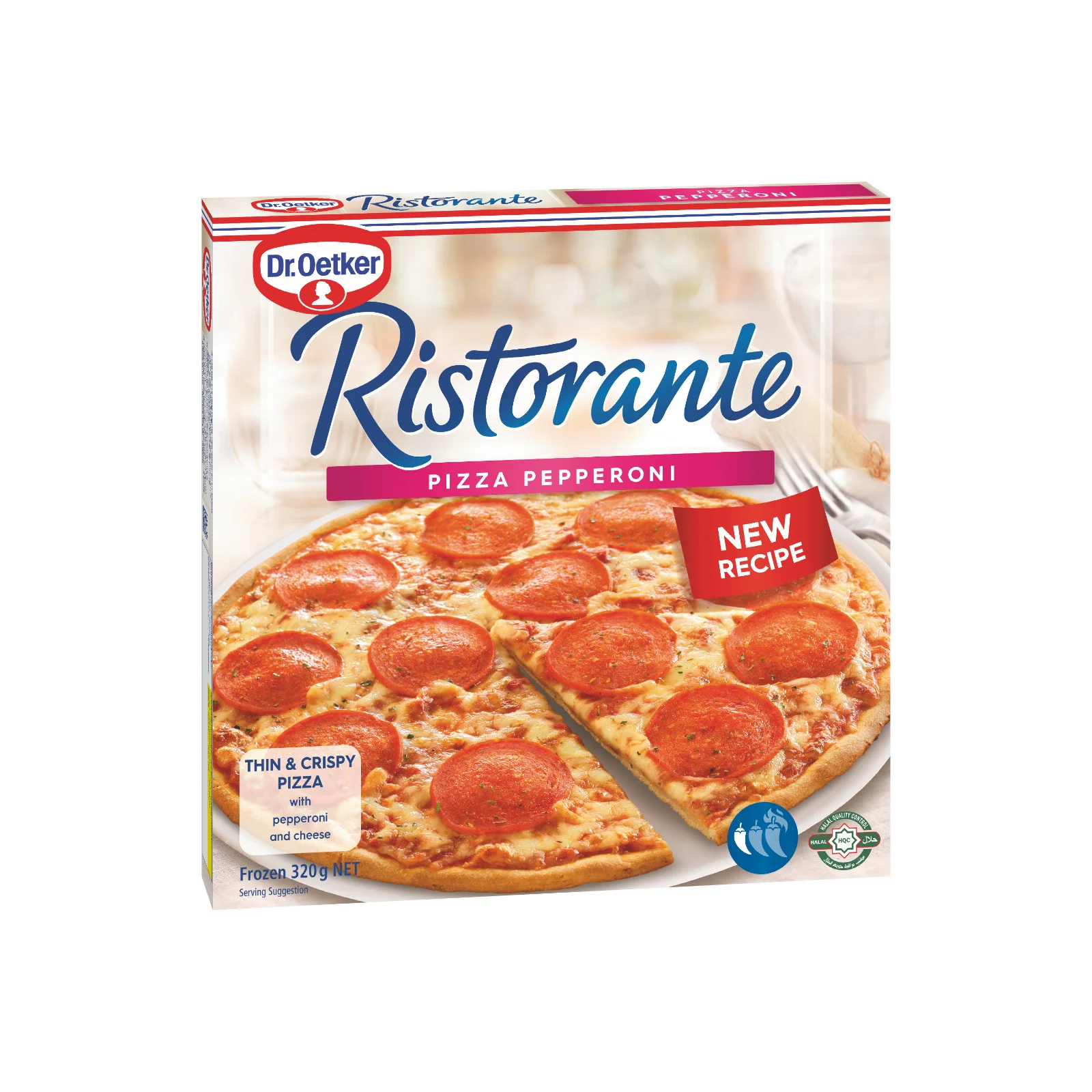 Dr Oetker Chicken Pepperoni Pizza 320g - Image 2