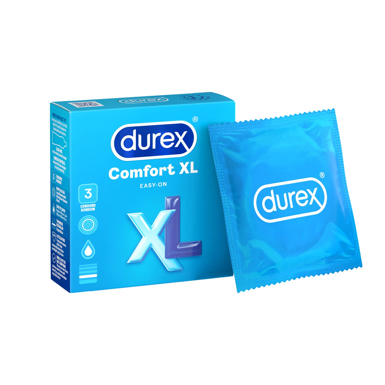 Durex Comfort Condoms 3pcs/pack - Image 2