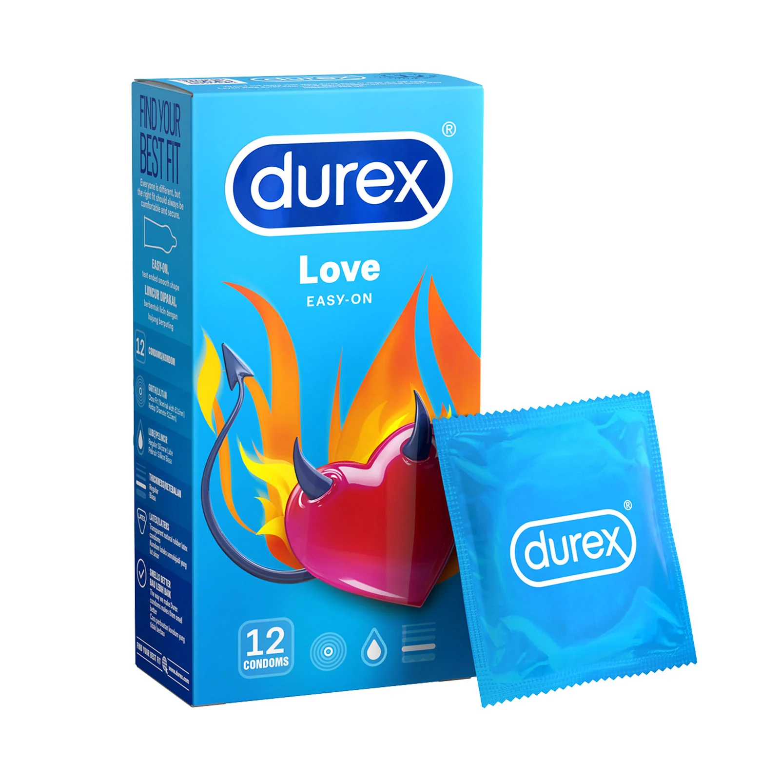 Durex Love Condoms 12pcs/pack - Image 2