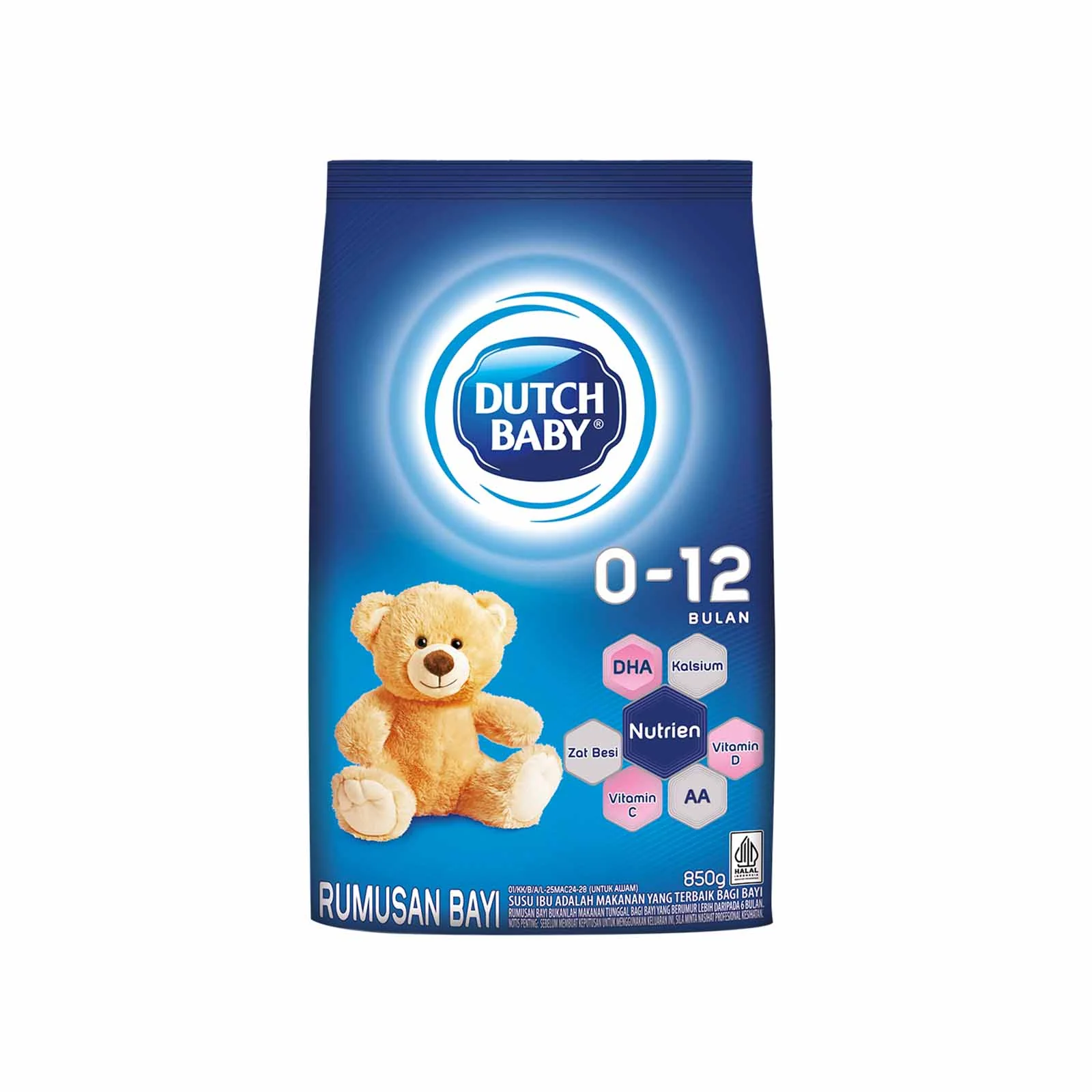 Dutch Baby Baby Milk Formula (0-12 Months) 850g - Image 3