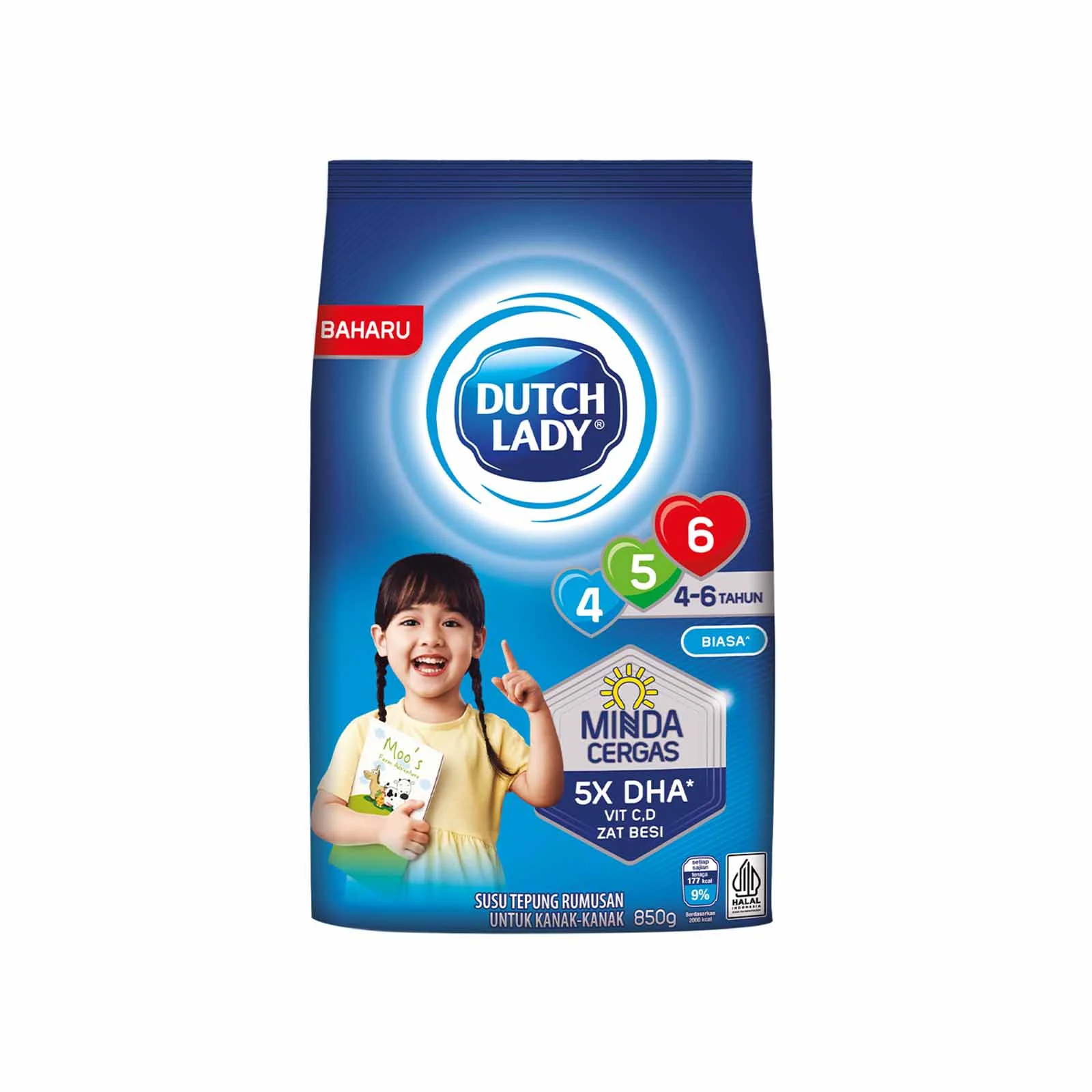 Dutch Lady 456 Growing Up Milk 850g - Image 3