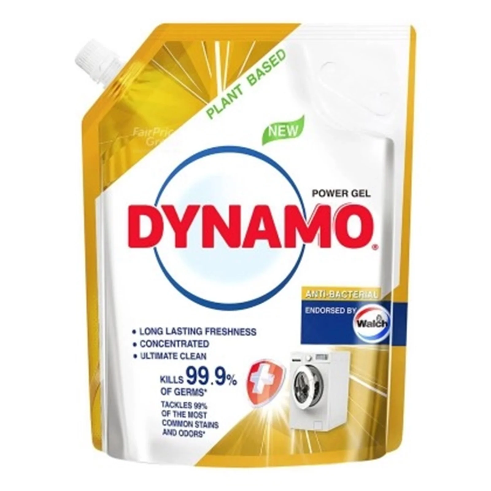 Dynamo Anti Bacterial Laundry Liquid Refill 2.5kg