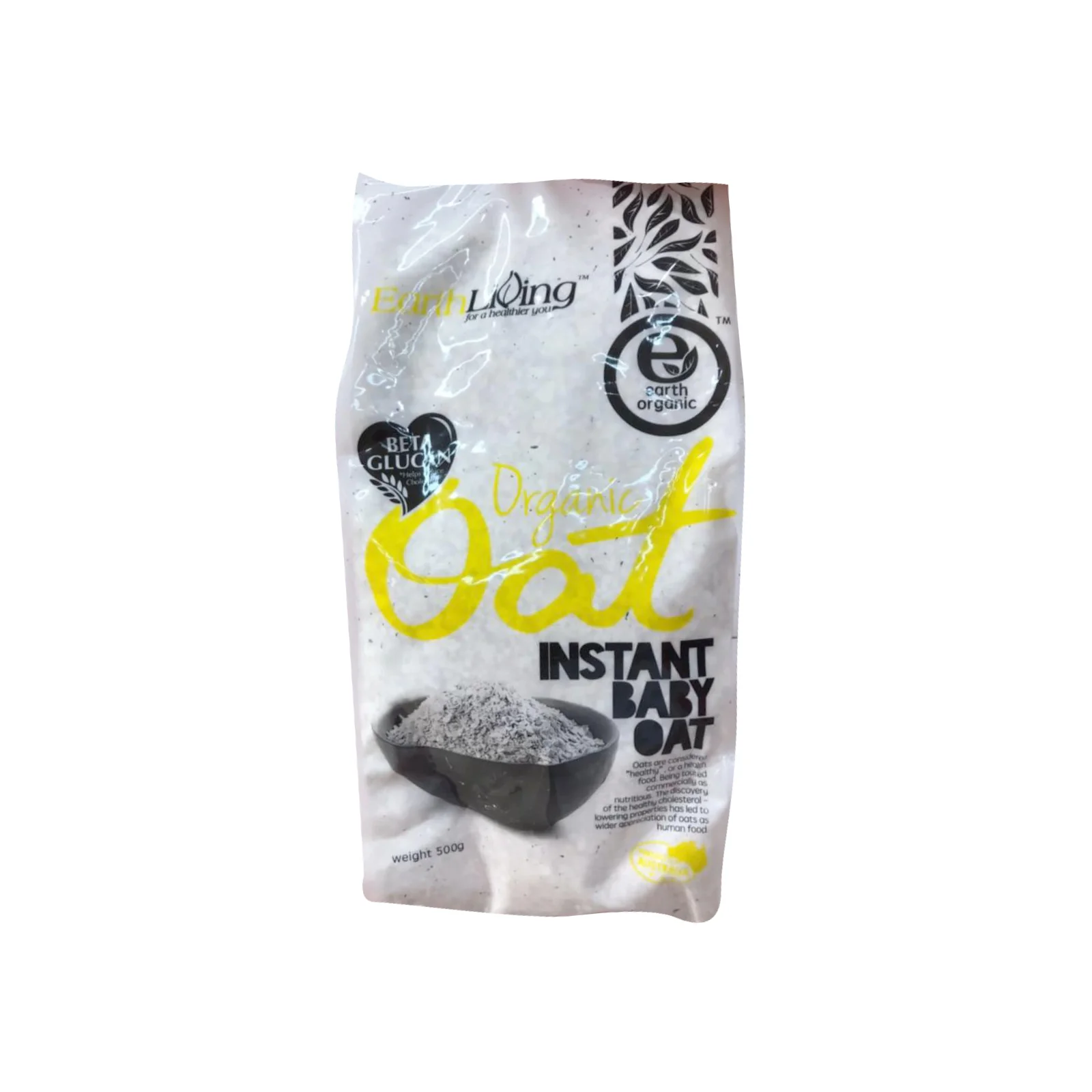 Earth Living Organic Instant Baby Oat 500g