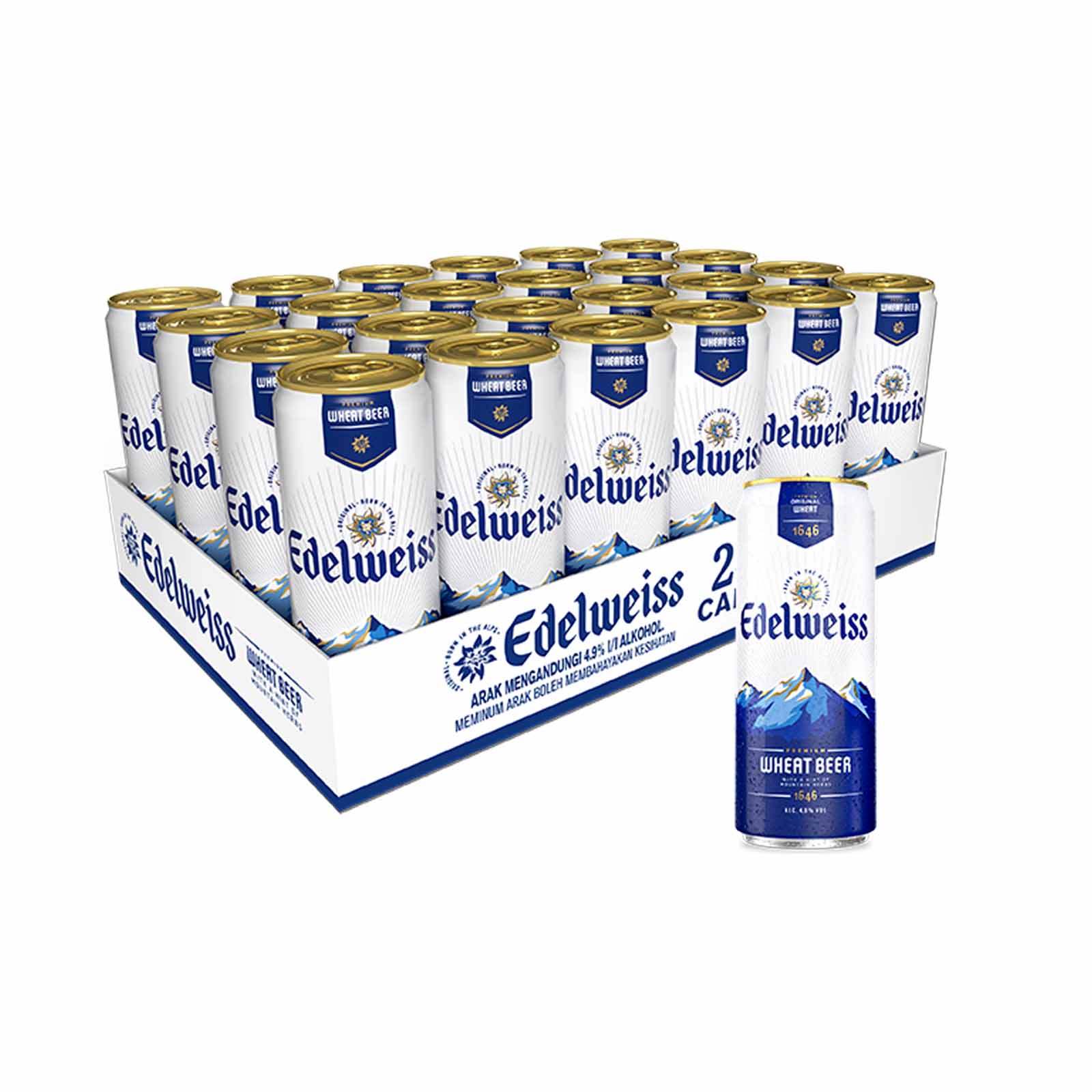 Edelweiss Sleek Can 320ml - Image 4