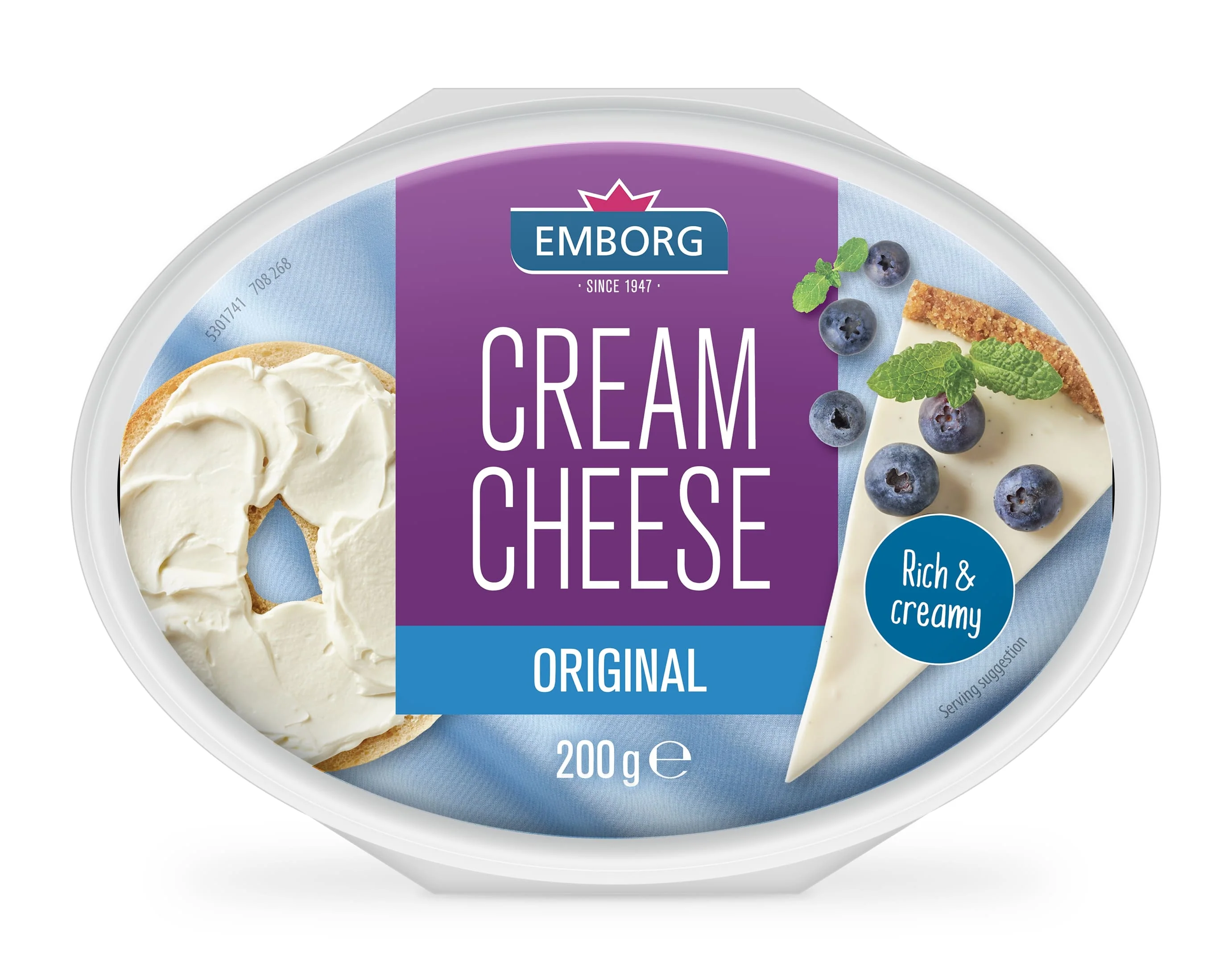 Emborg Classic Flavour Cream Cheese Spreadable 200g - Image 2