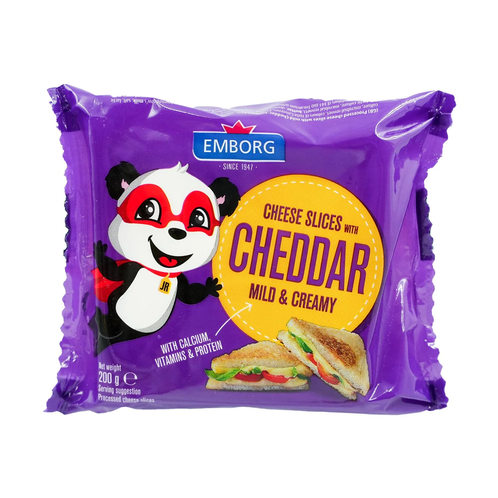 Emborg Processed Cheese Slices 200g - Image 2