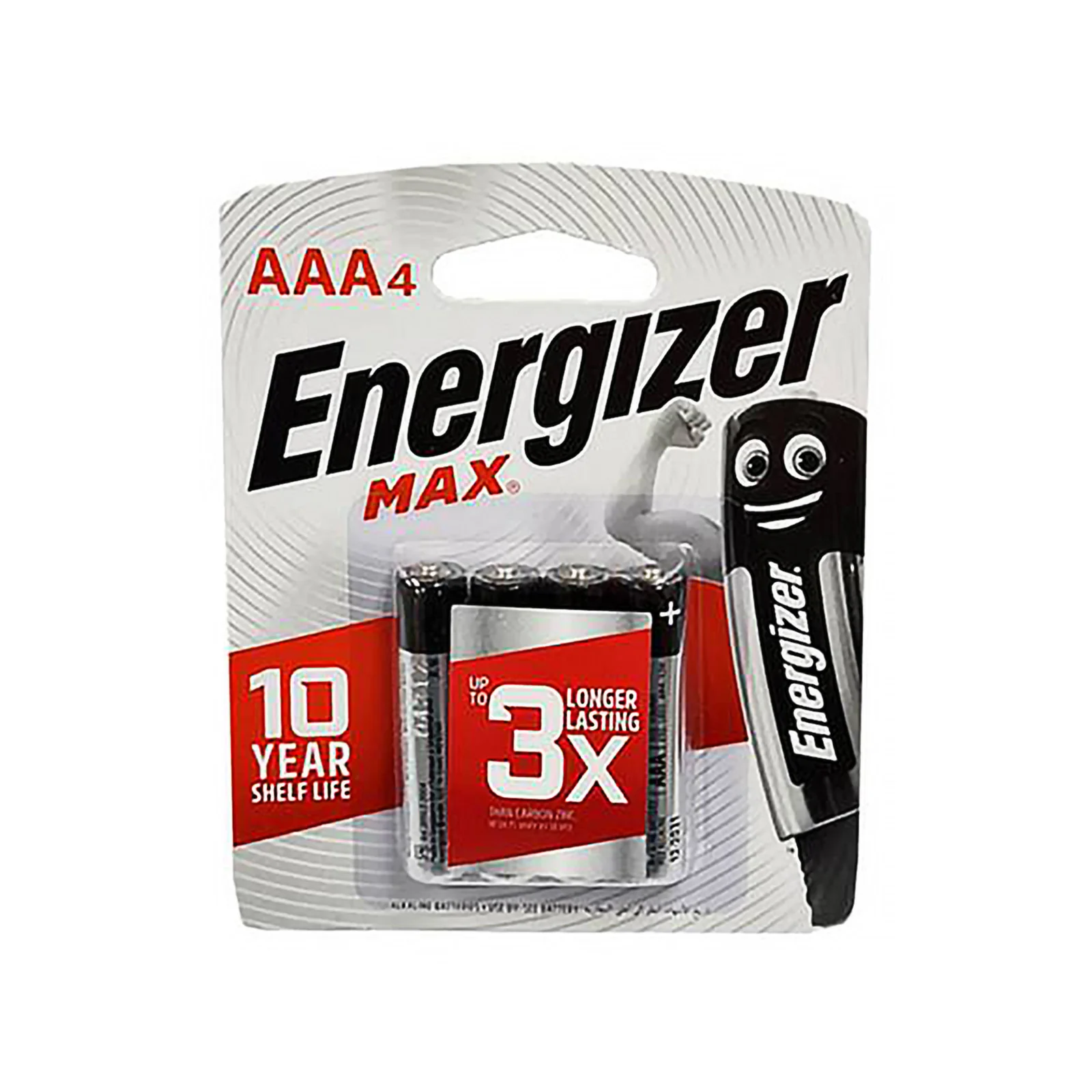 Energizer Max 1.5V AAA Alkaline Battery 4pcs/pack - Image 2