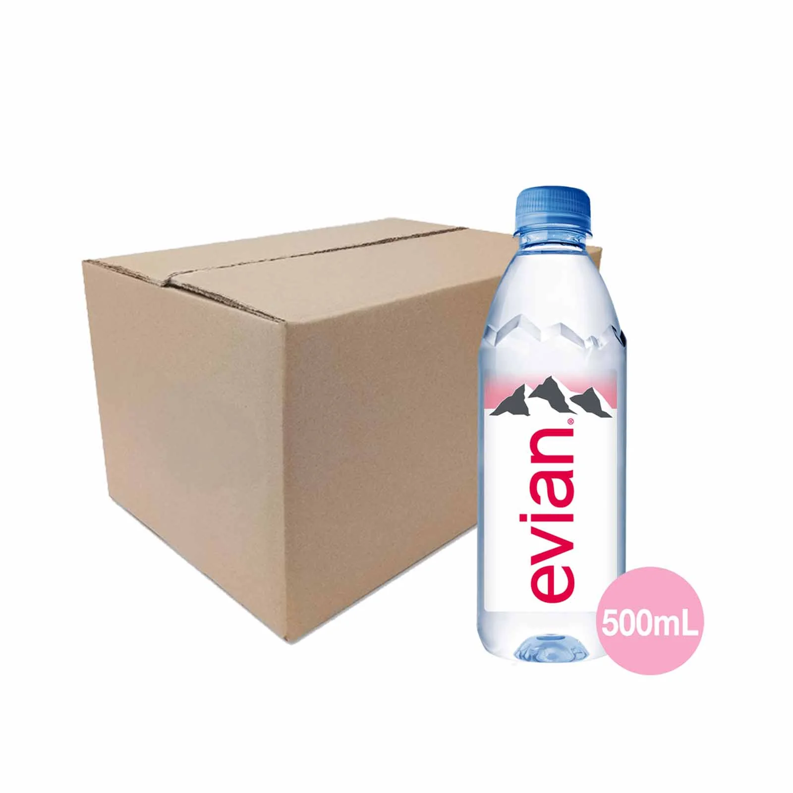 Evian Mineral Water 500ml - Image 2