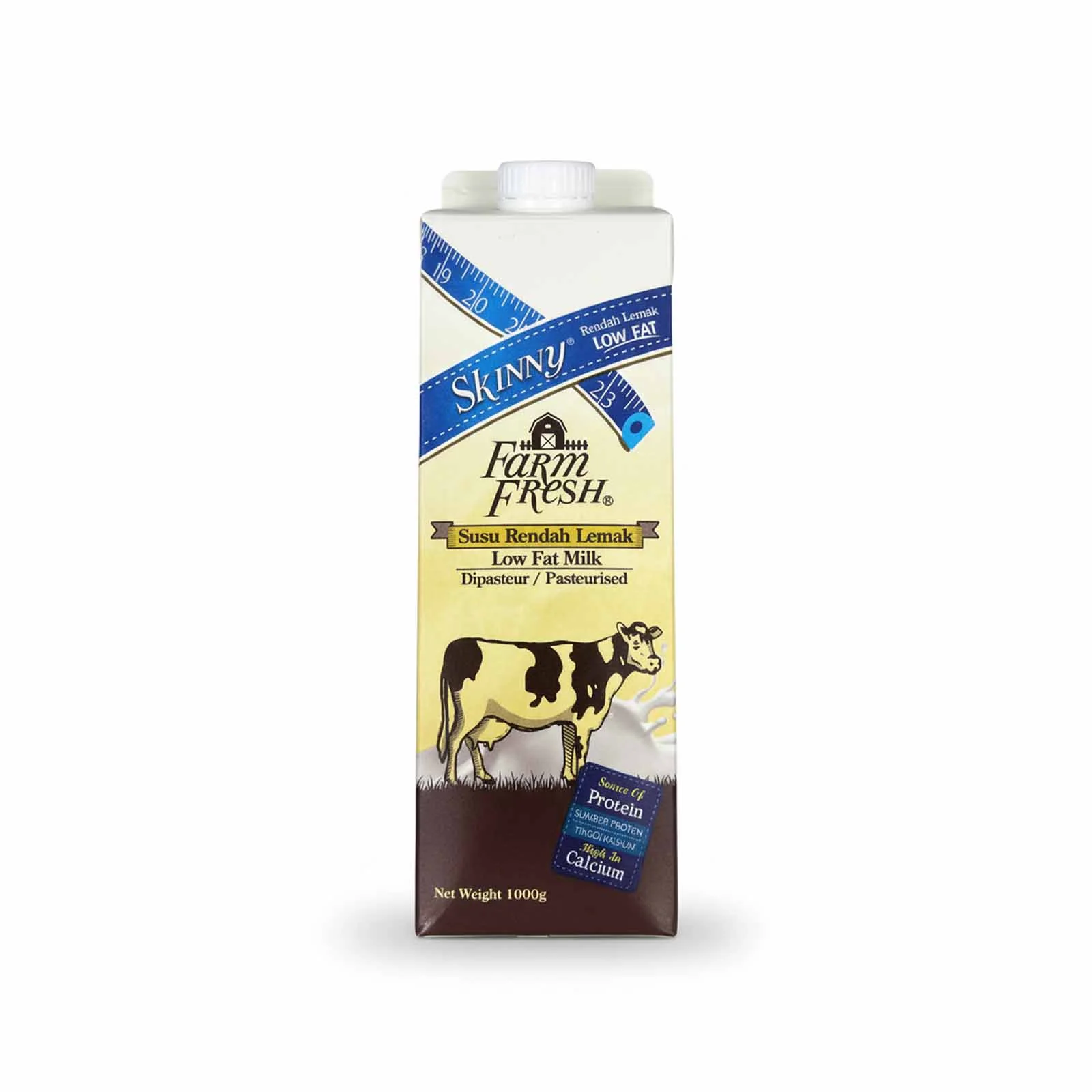 Farm Fresh Skinny Low Fat Pure Fresh Milk 1L - Image 2