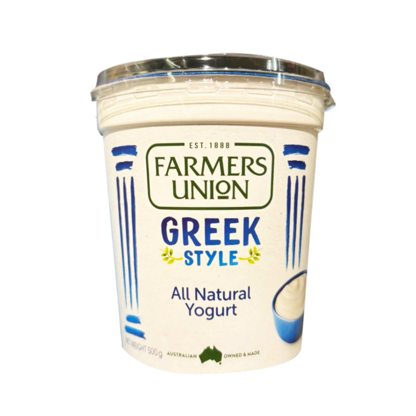 Farmers Union Greek Style Natural Yogurt 500g - Image 2