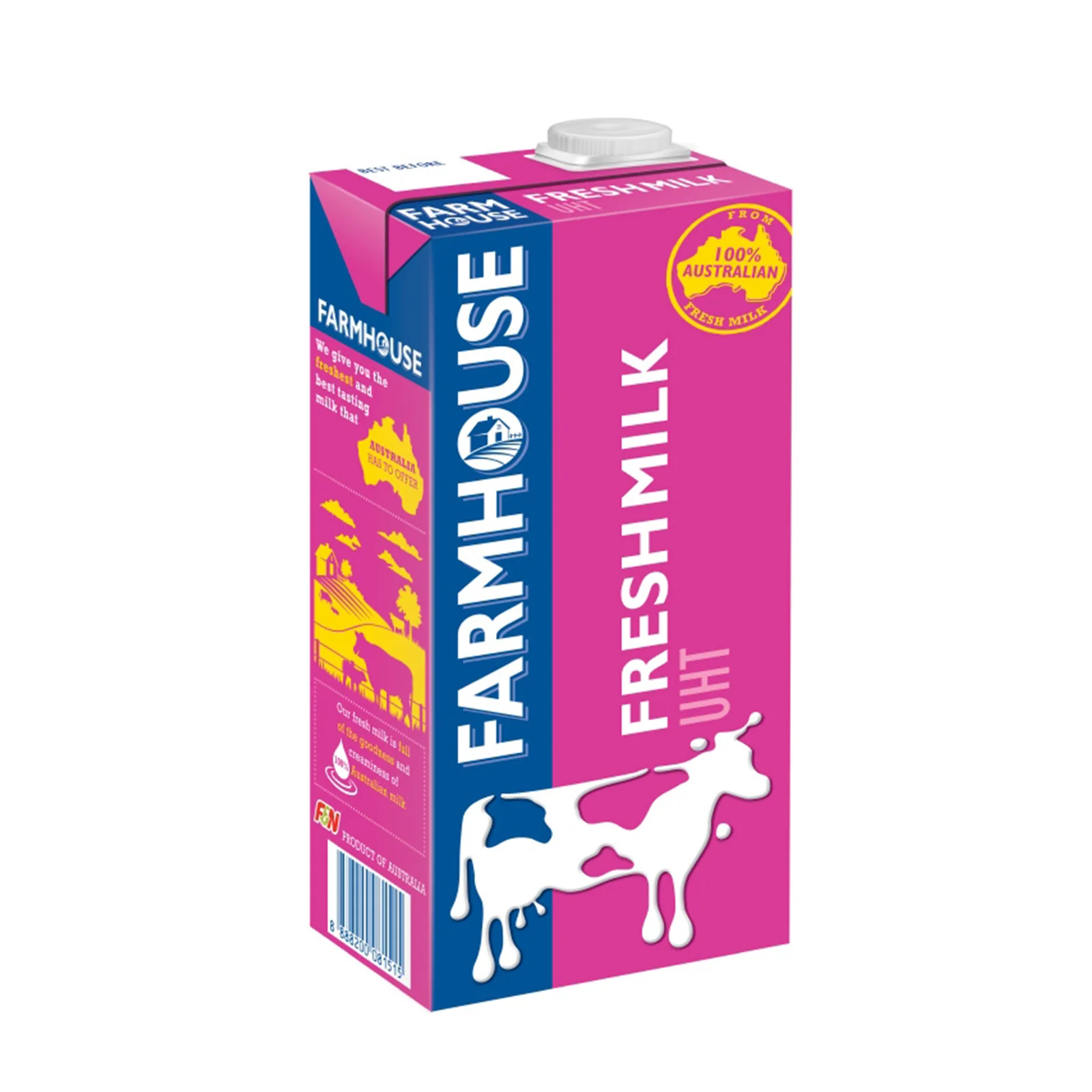 Farmhouse Fresh UHT Milk 1L - Image 2