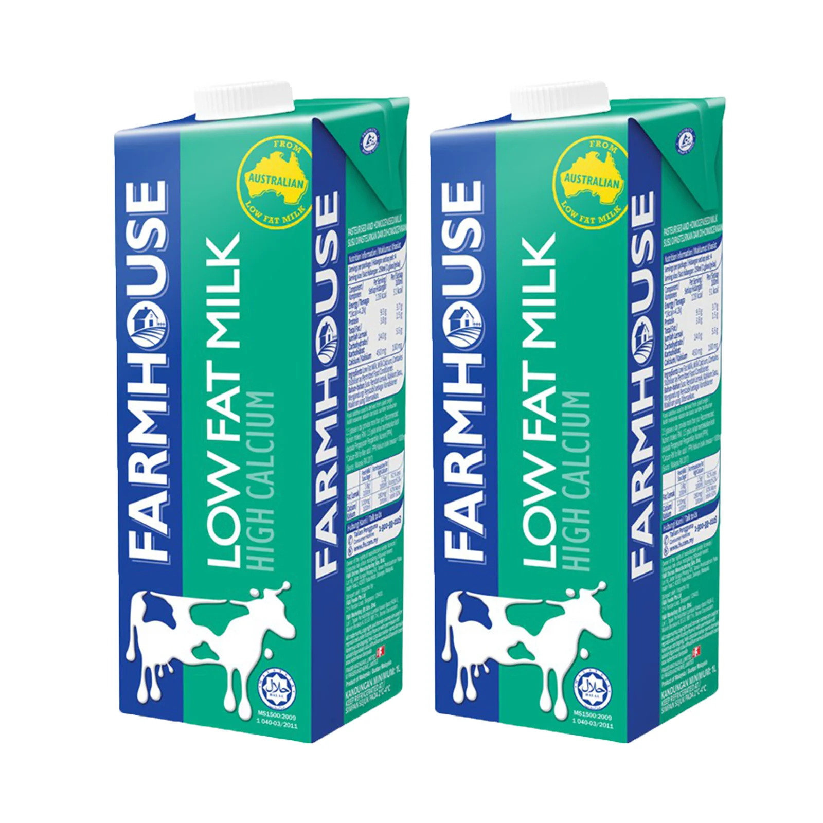 Farmhouse Low Fat Hi-Calcium Milk 1L - Image 2
