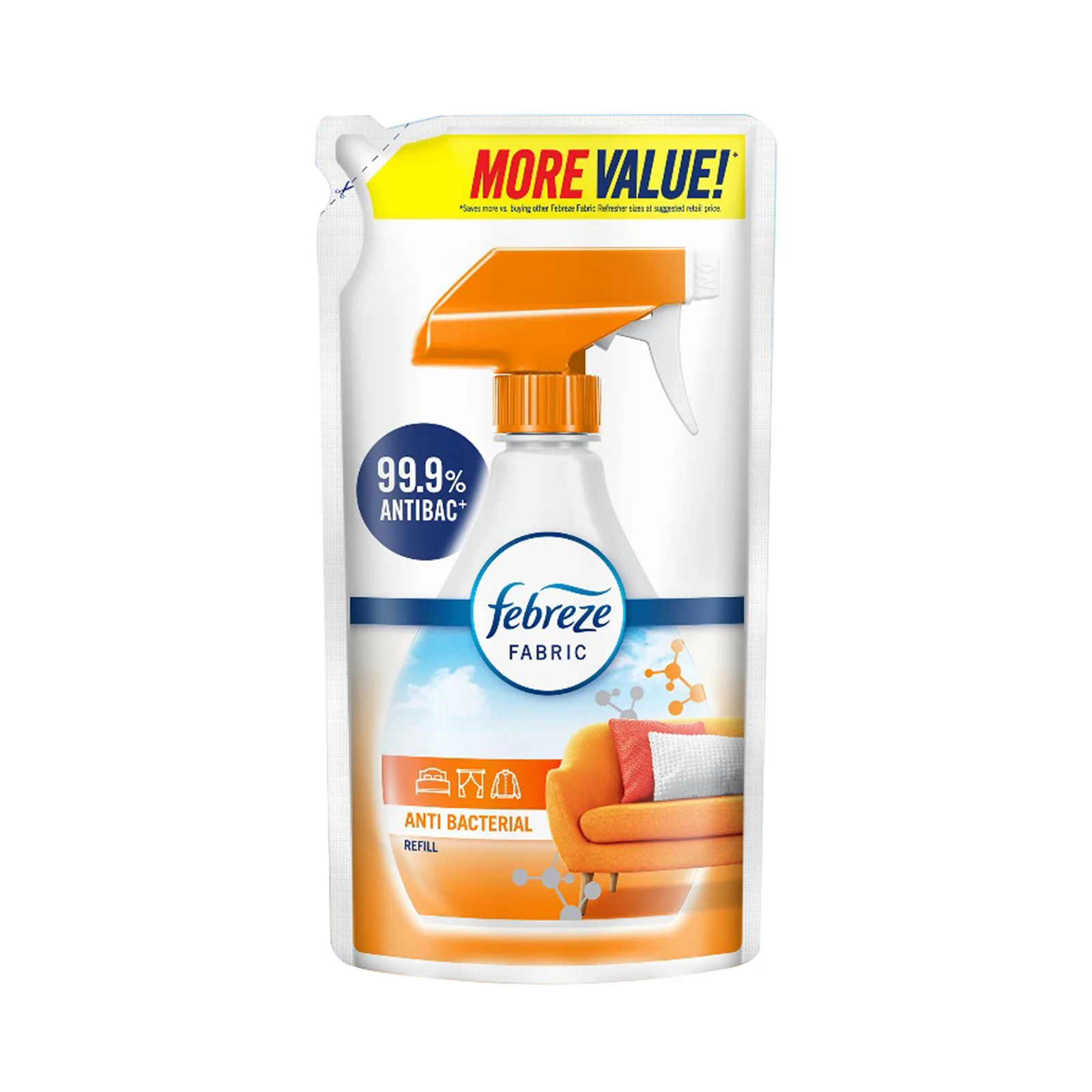 Febreze Anti-Bacterial Refill 320ml - Image 2