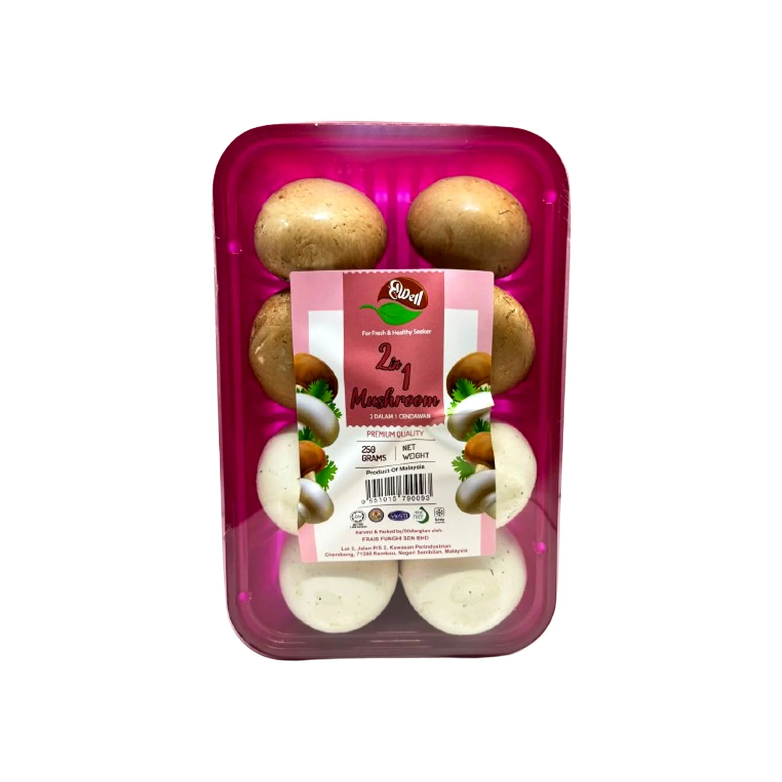 Frais Funghi Mushroom 2 In 1 (Malaysia) 250g - Image 2