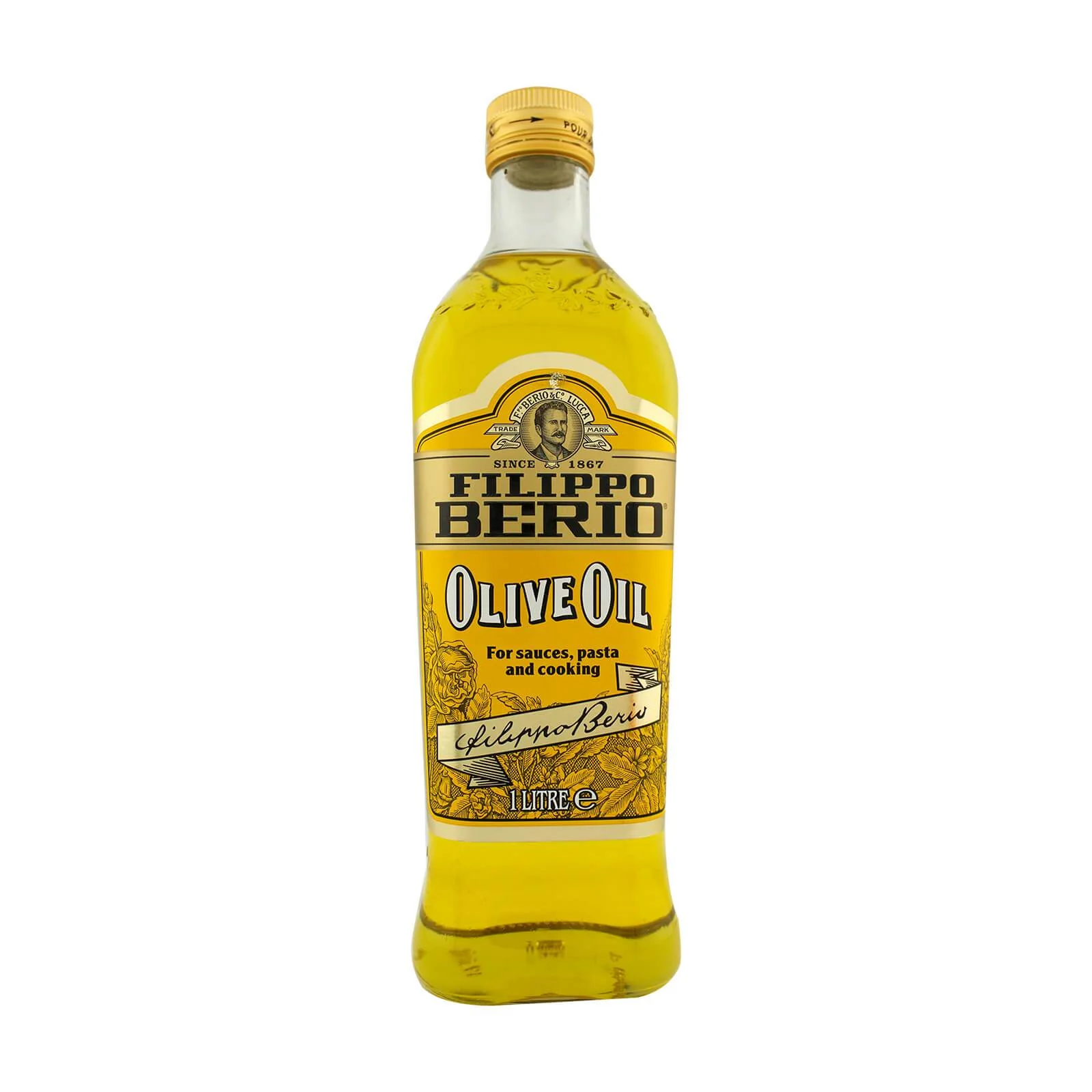 Filippo Berio Olive Oil Pure 1L - Image 2