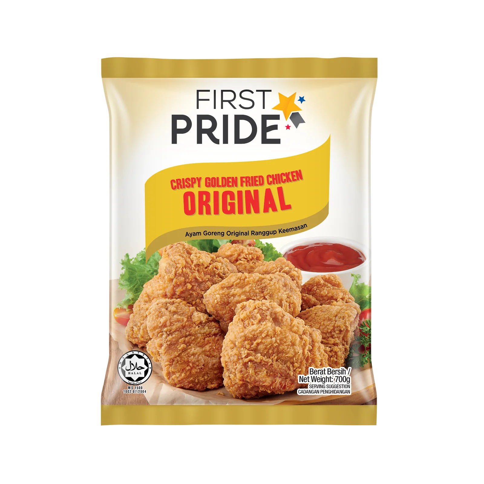 First Pride Crispy Golden Fried Chicken Original 750g - Image 2