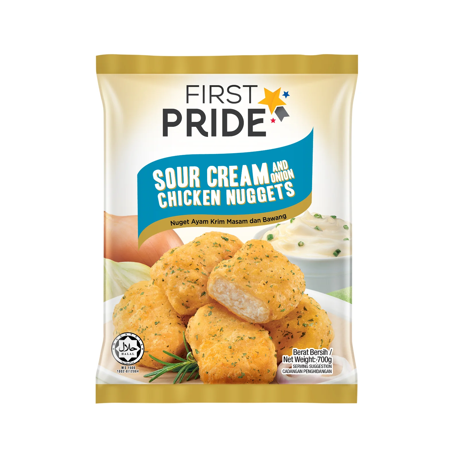 First Pride Sour Cream And Onion Chicken Nugget 700g - Image 2