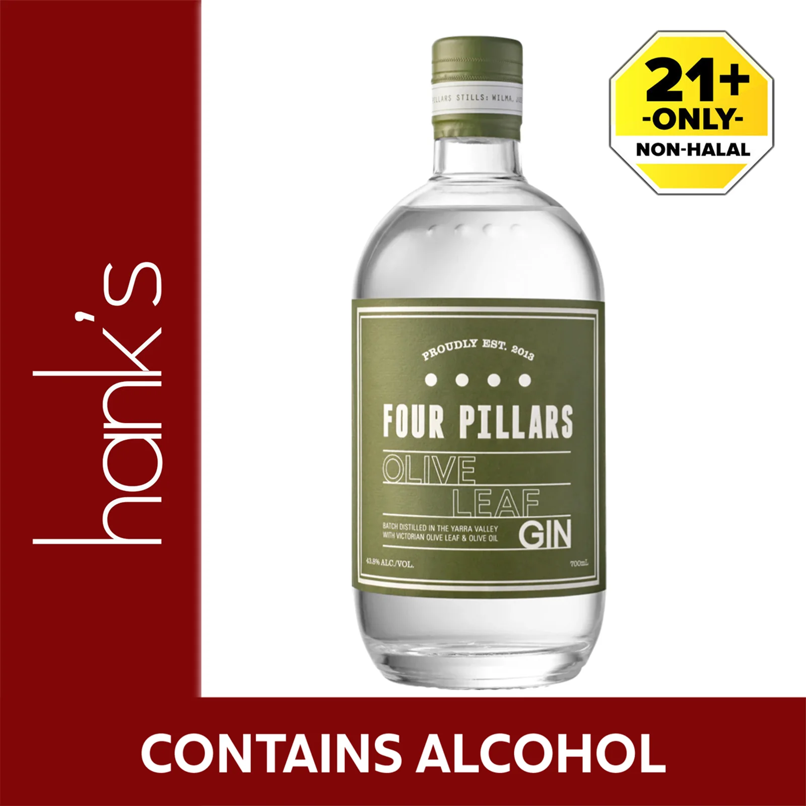 Four Pillars Olive Gin 700ml - Image 2