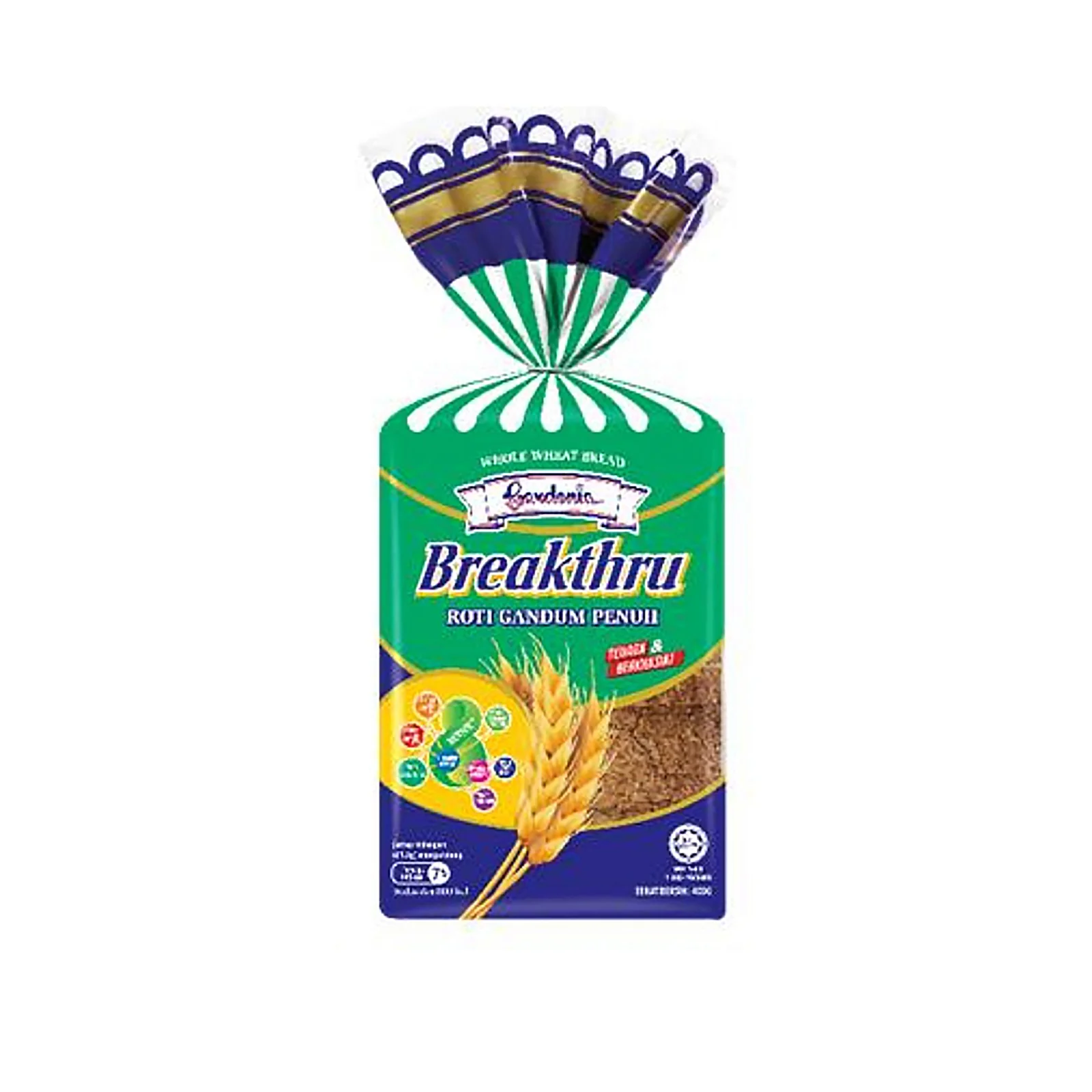 Gardenia Wholemeal Bread 400g - Image 2