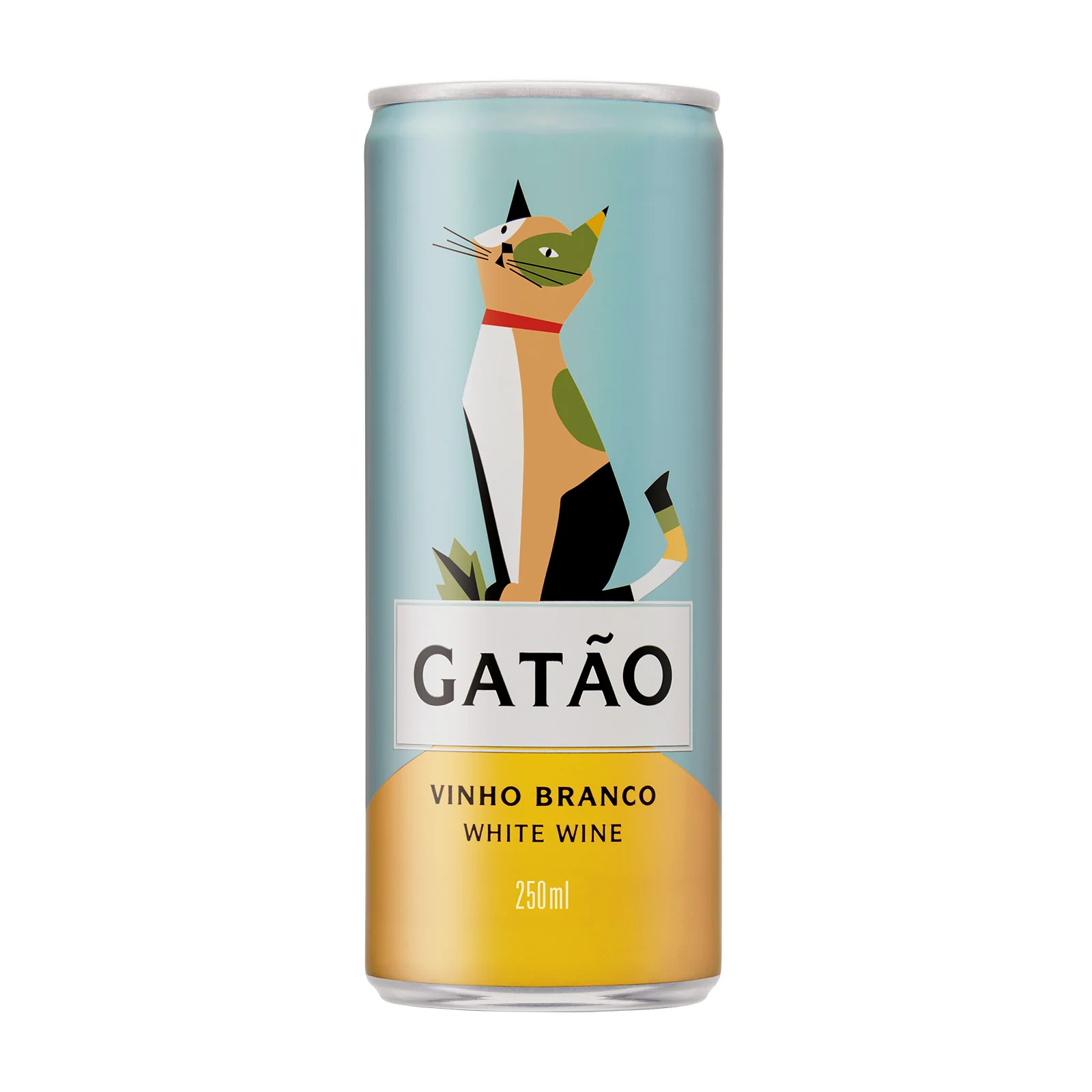 Gatao Vinho Verde White Wine Can (ABV 9%) 250ml - Image 2